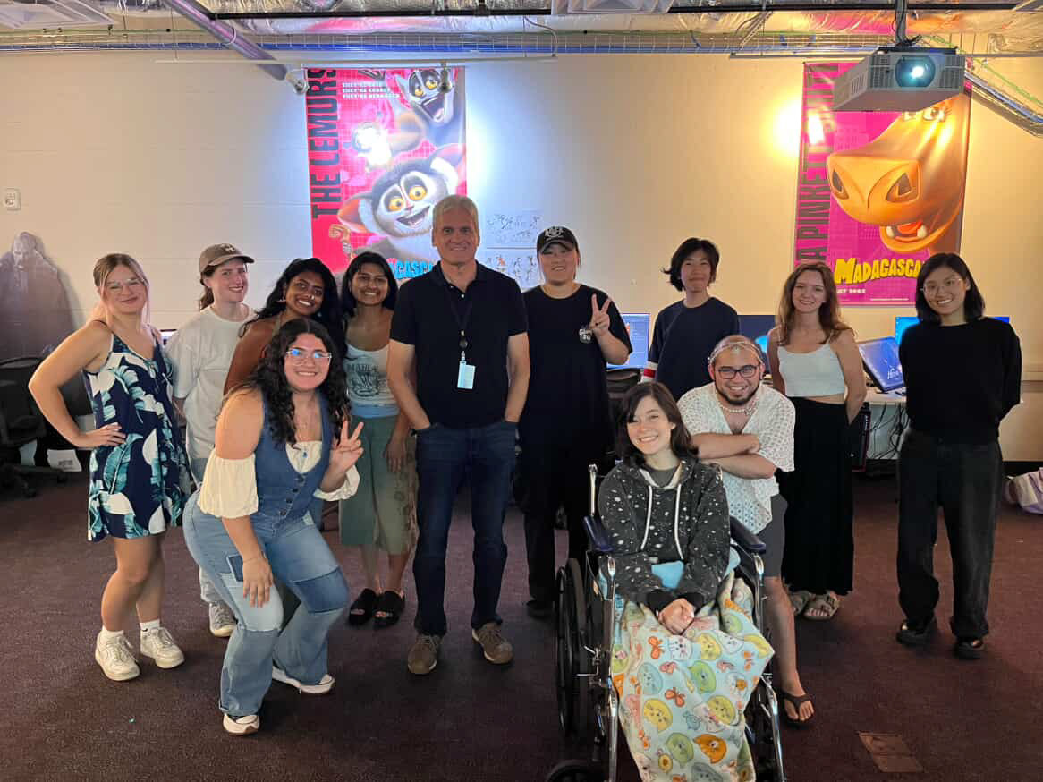 Our final Thesis Class (AKA Jim's Retirement Party)