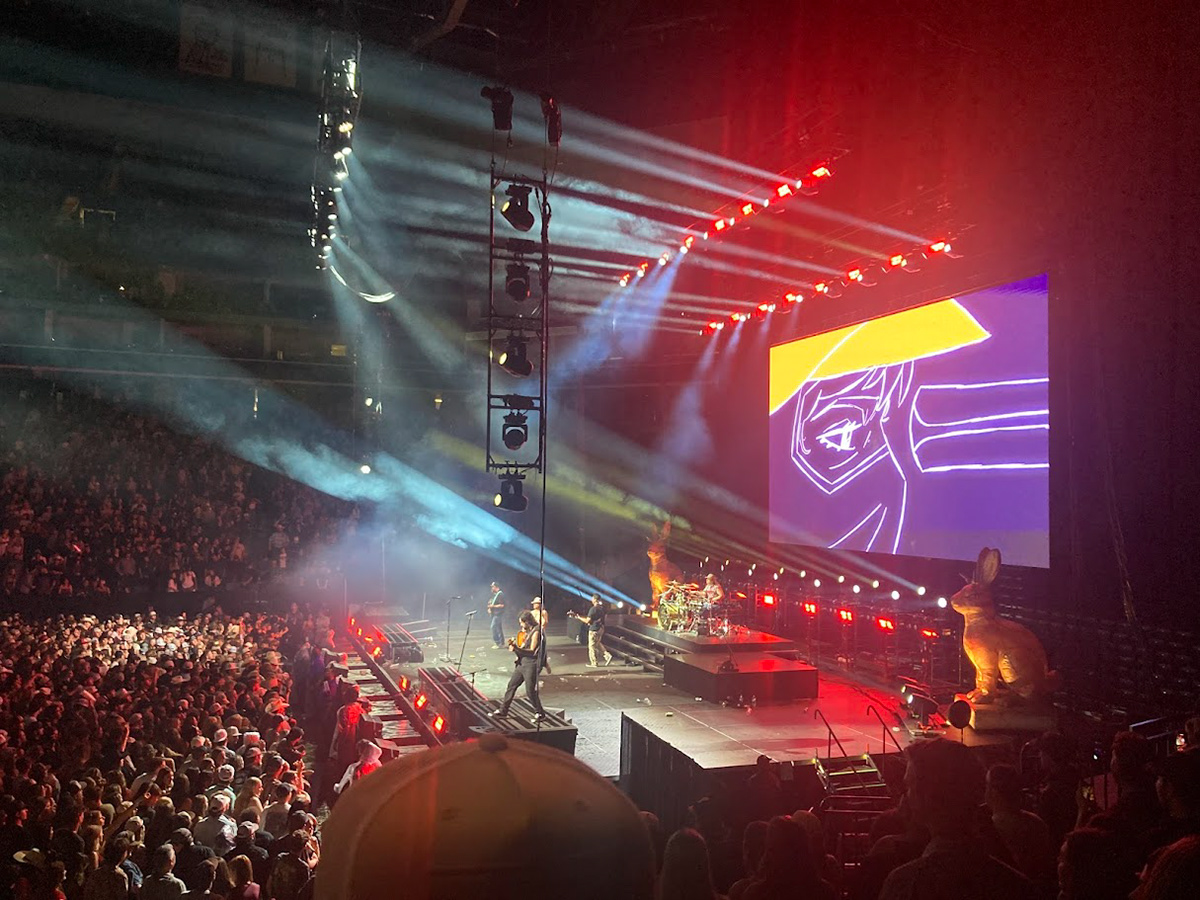 Animation on tour w Treaty Oak Revival