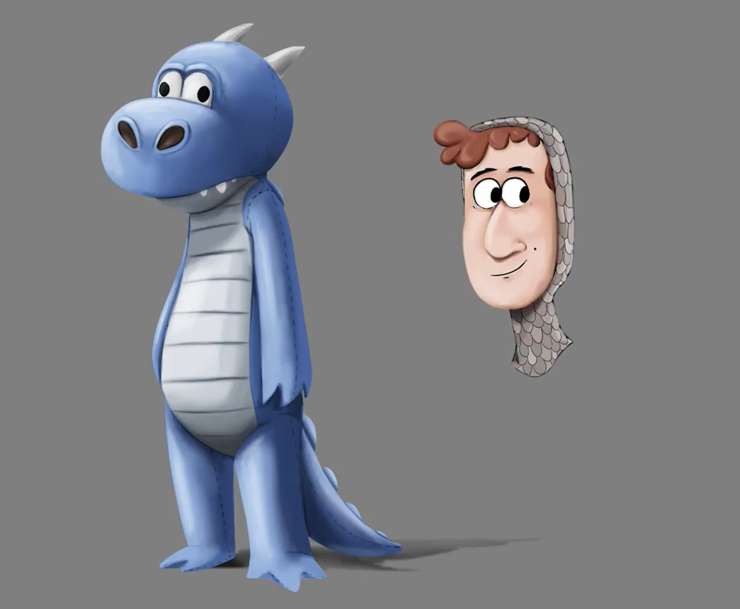 3D Painting of the Character