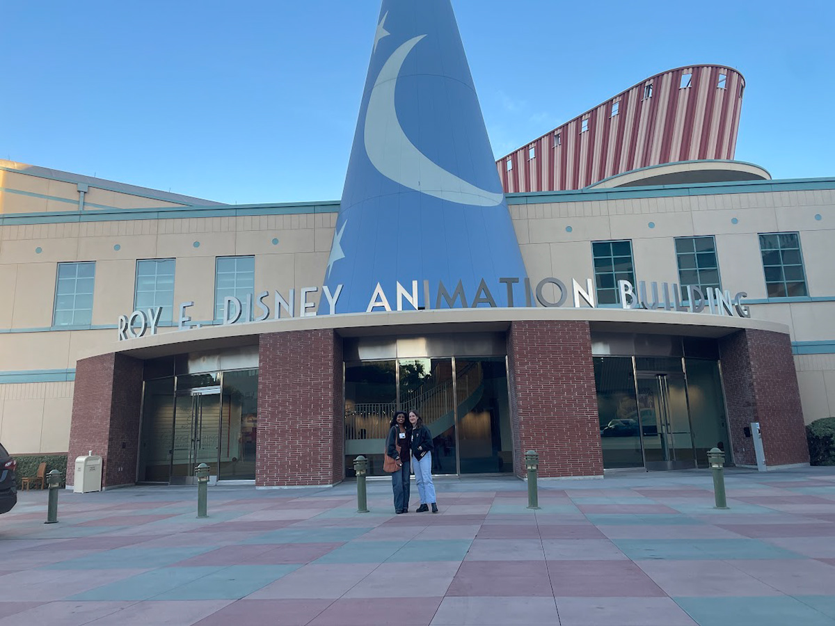 Visiting friends in Burbank