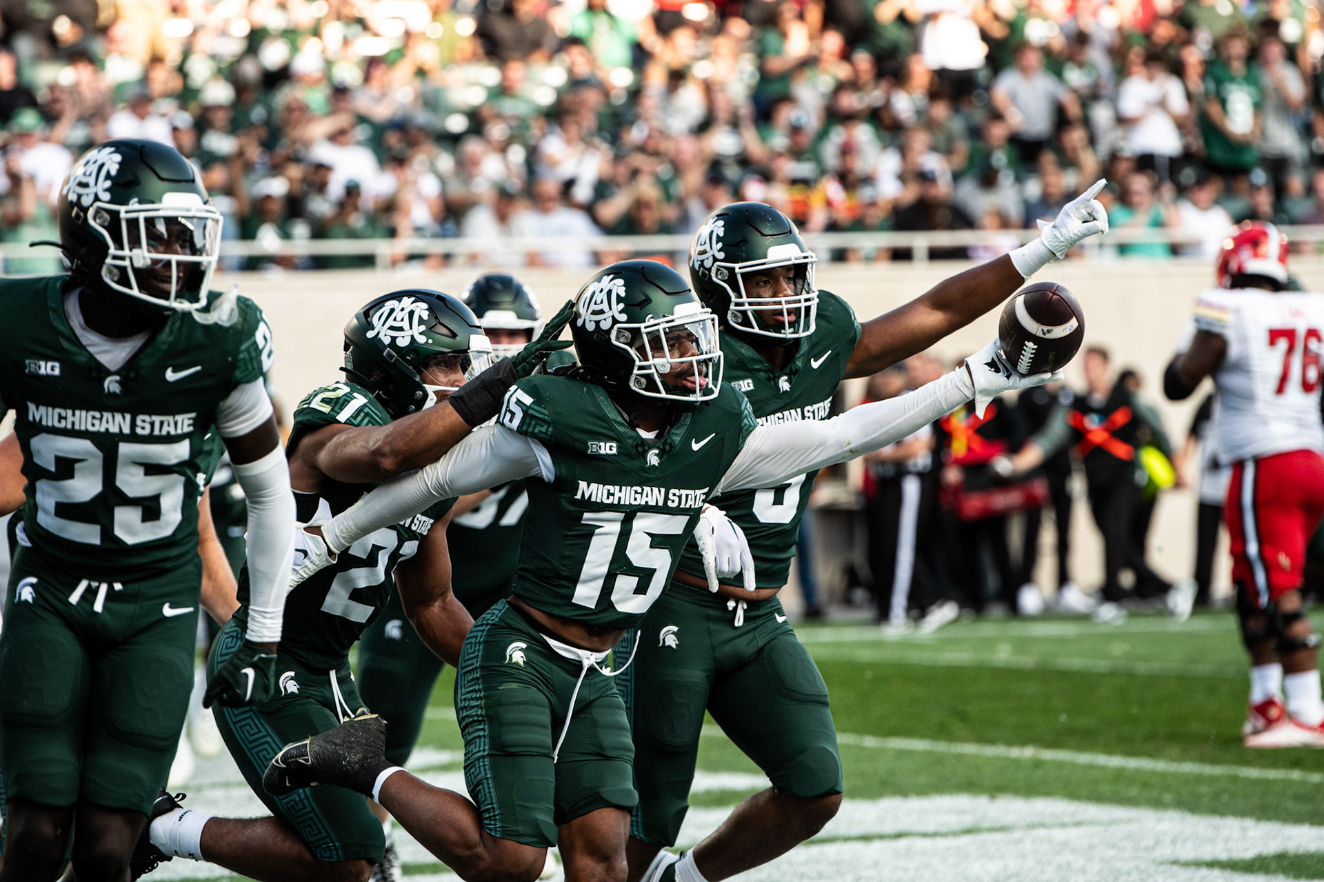 (Photo by Jack Moreland/WDBM Sports/Michigan State University)