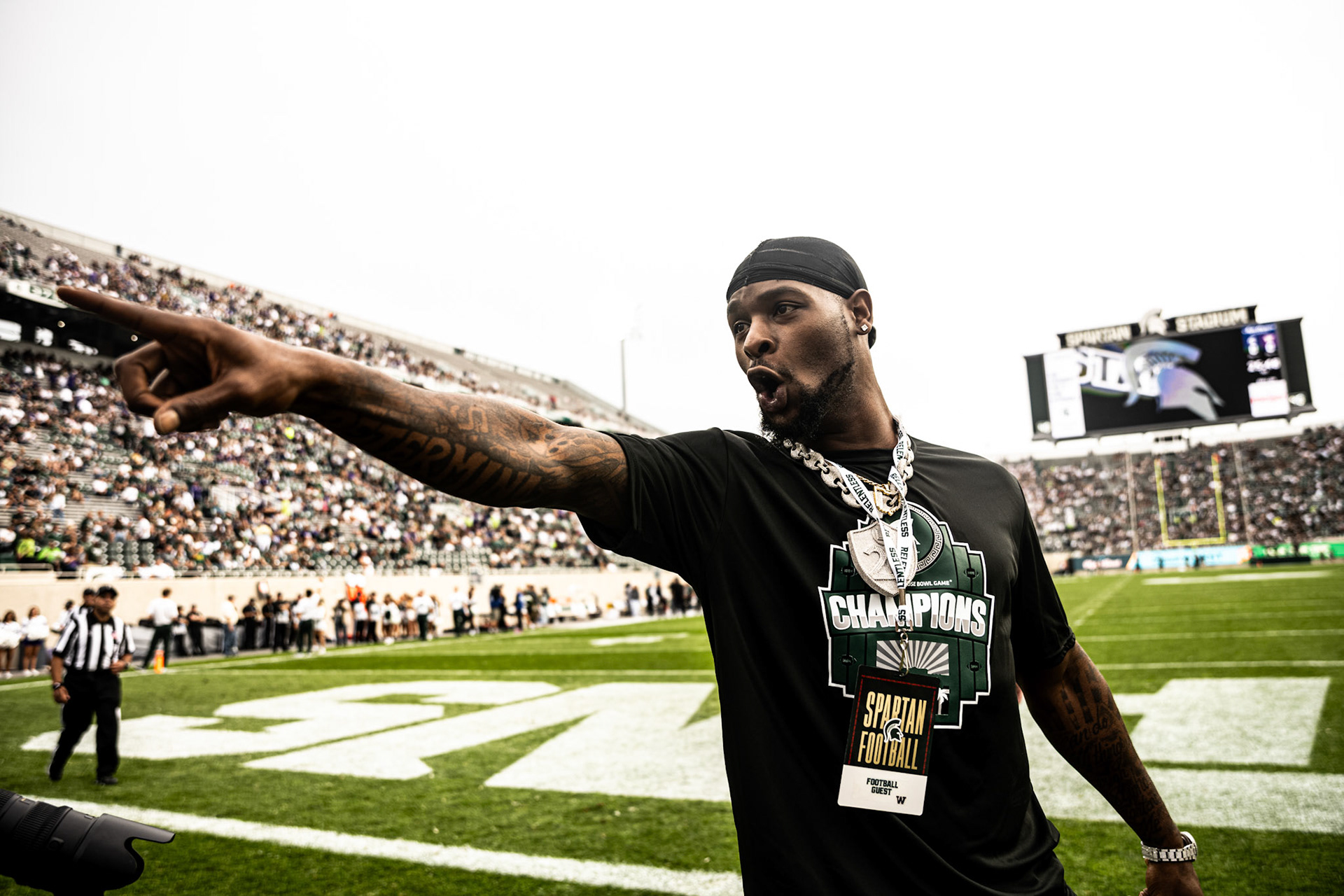 (Photo by Jack Moreland/WDBM Sports/Michigan State University)
