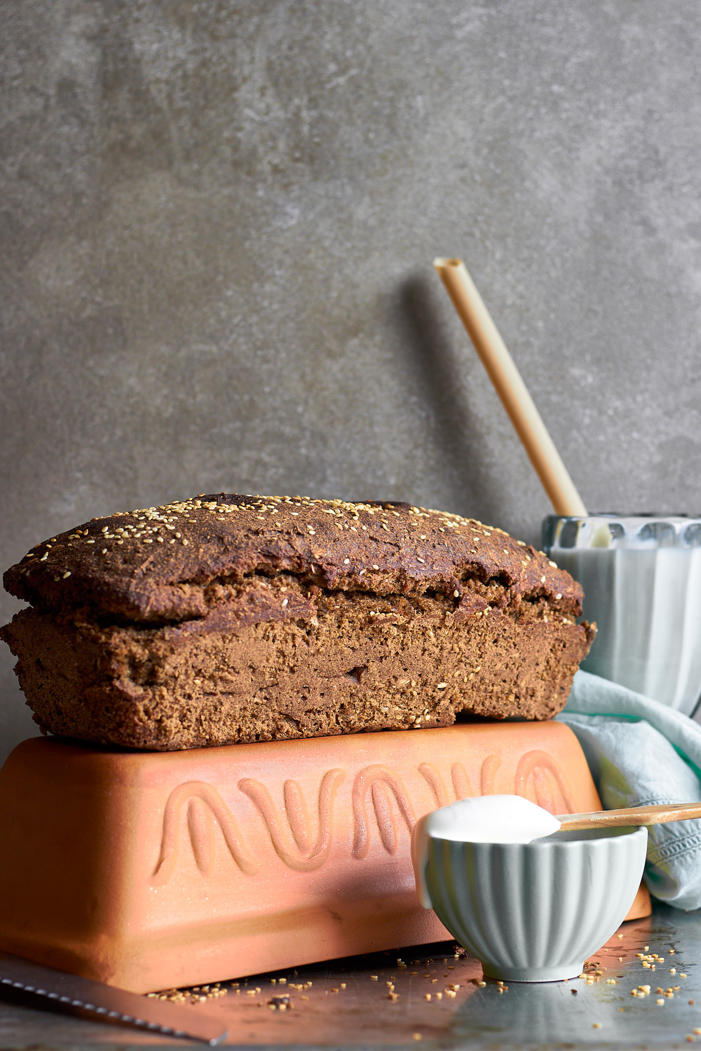 Rye Bread with Milk
