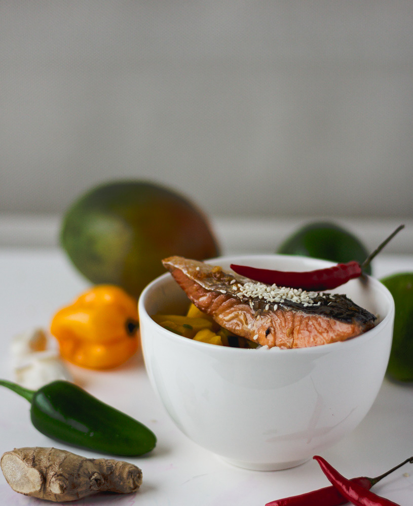 Salmon with chili pepper - Helena-Laura Lesment - Food photographer