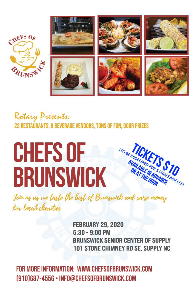 Flyer for fundraising event