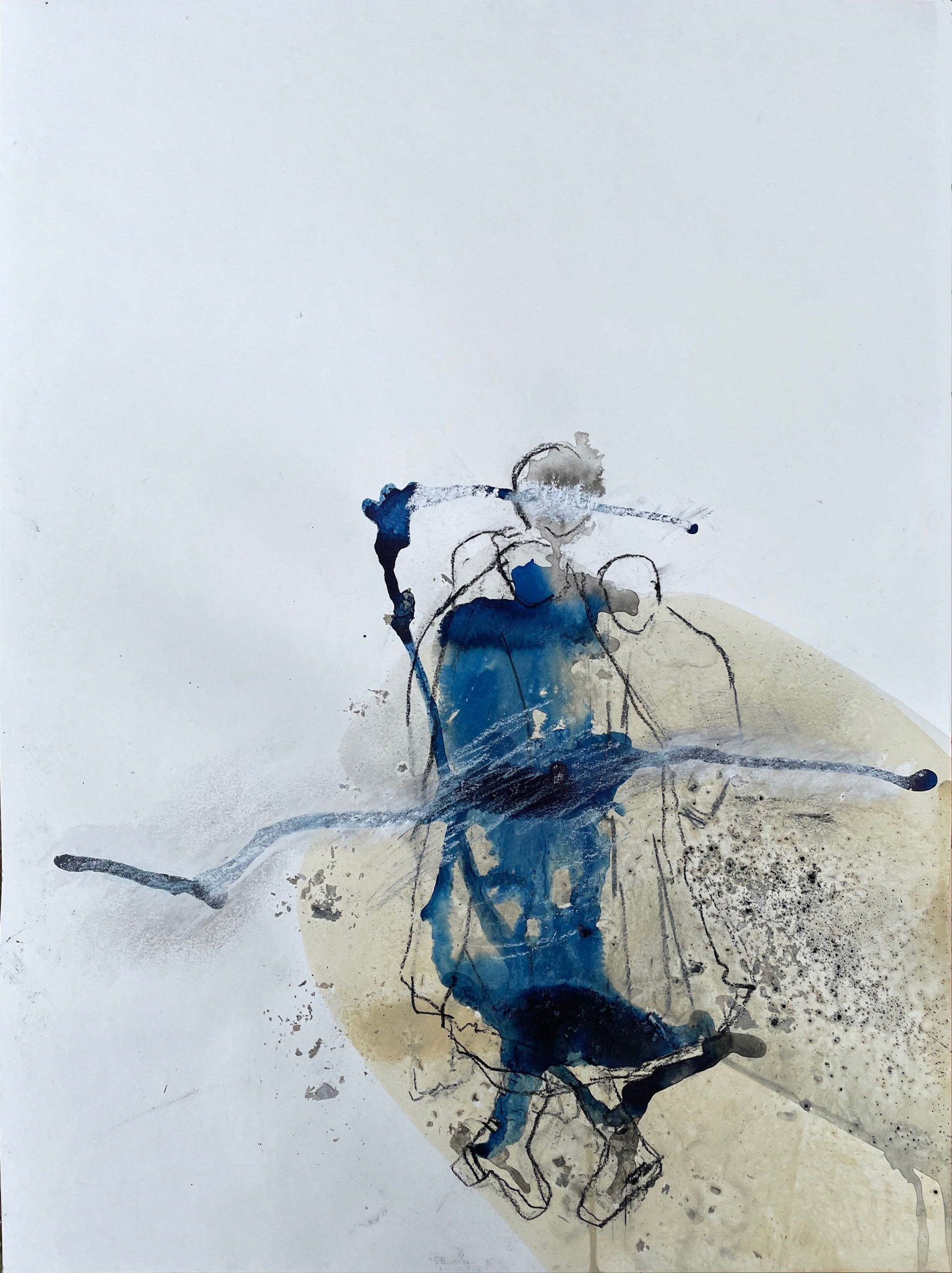 Tarantelle des mutants 4, 55x42cm, 2020