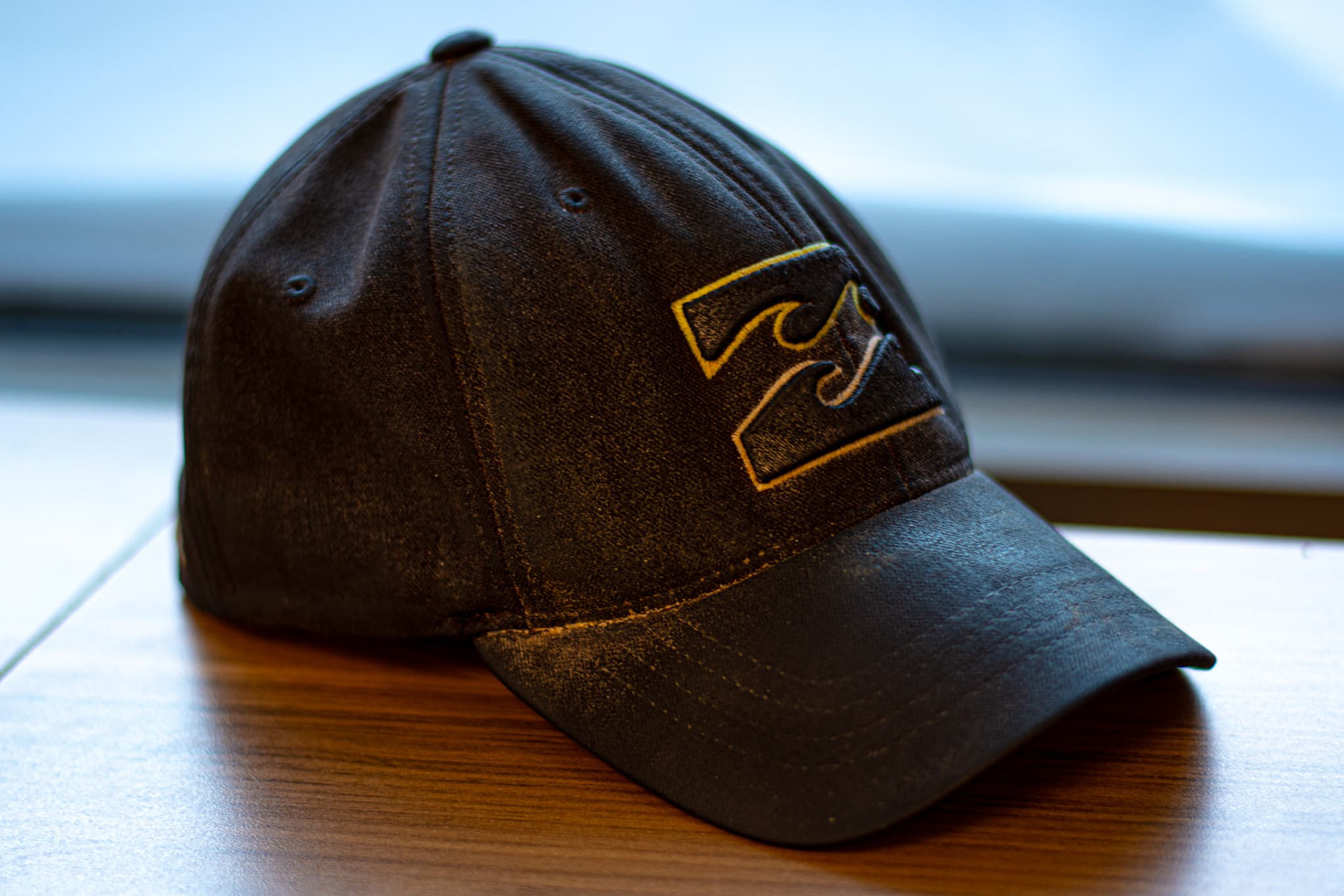 My hat, which looks much better than just wearing it.