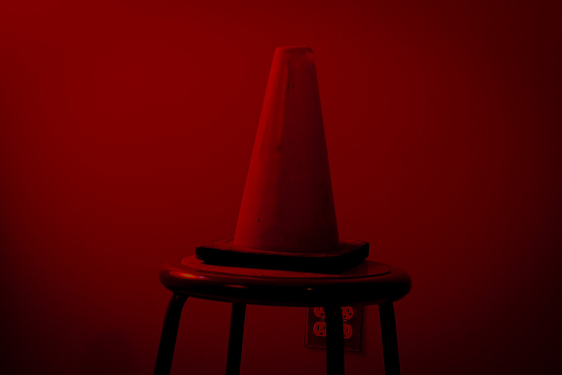 Messed around colored light post artificial light exercise (Photography class)