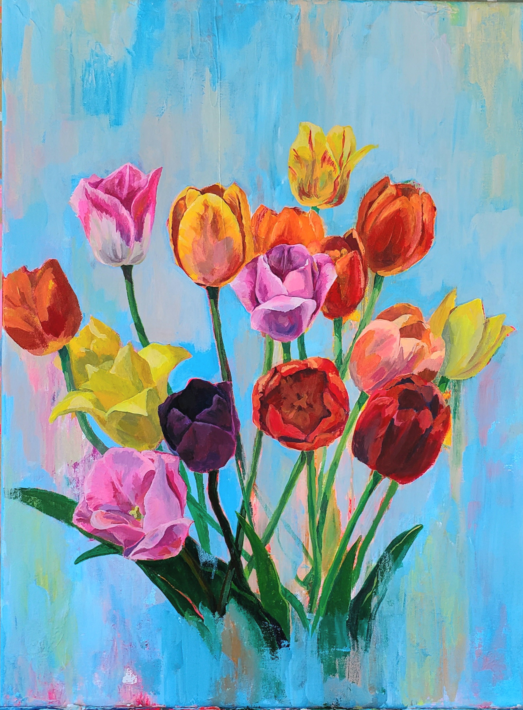 Painted Tulips