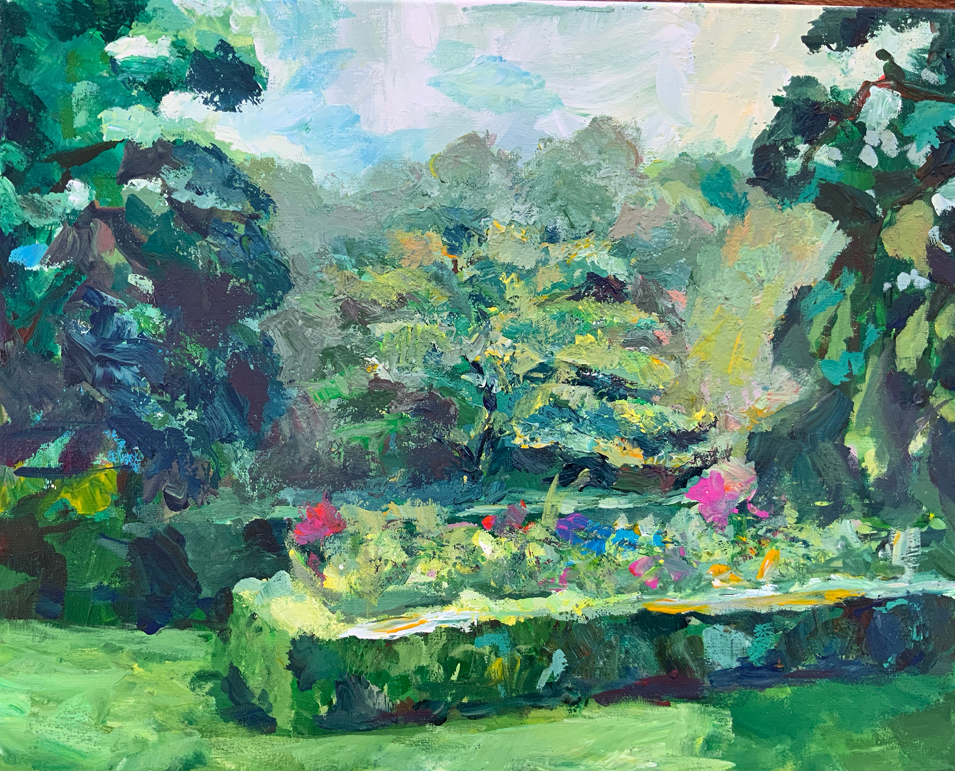 View of Buttrick Gardens