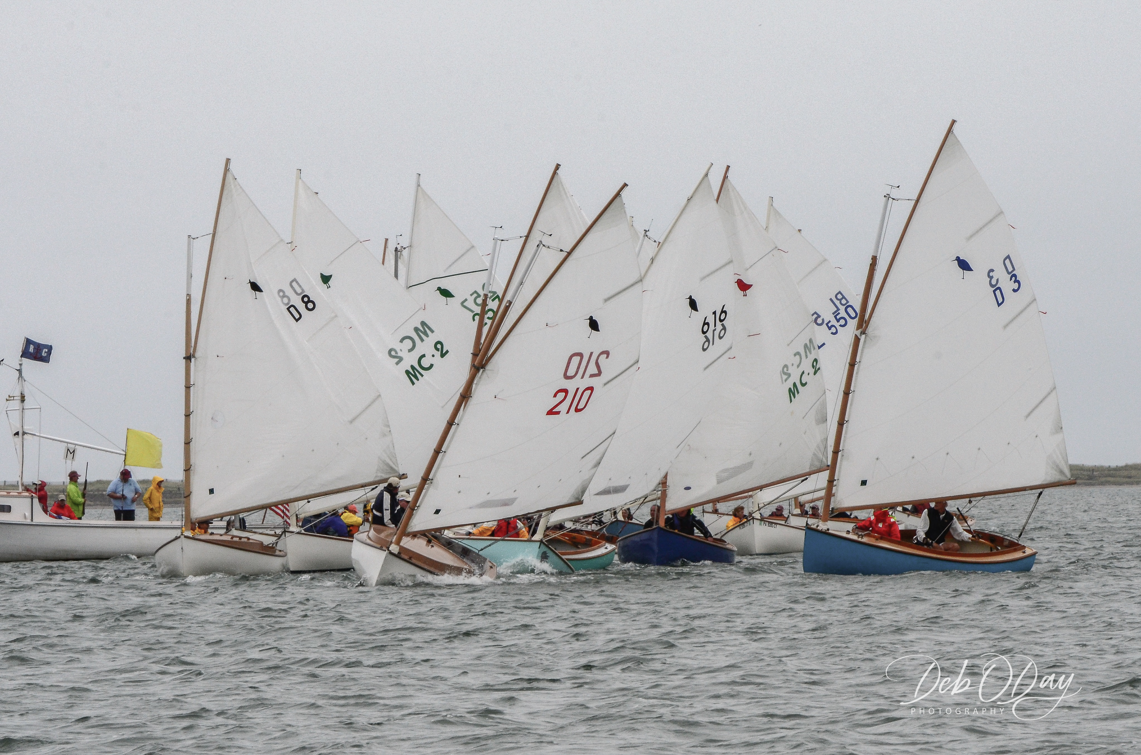 At the 30 second horn