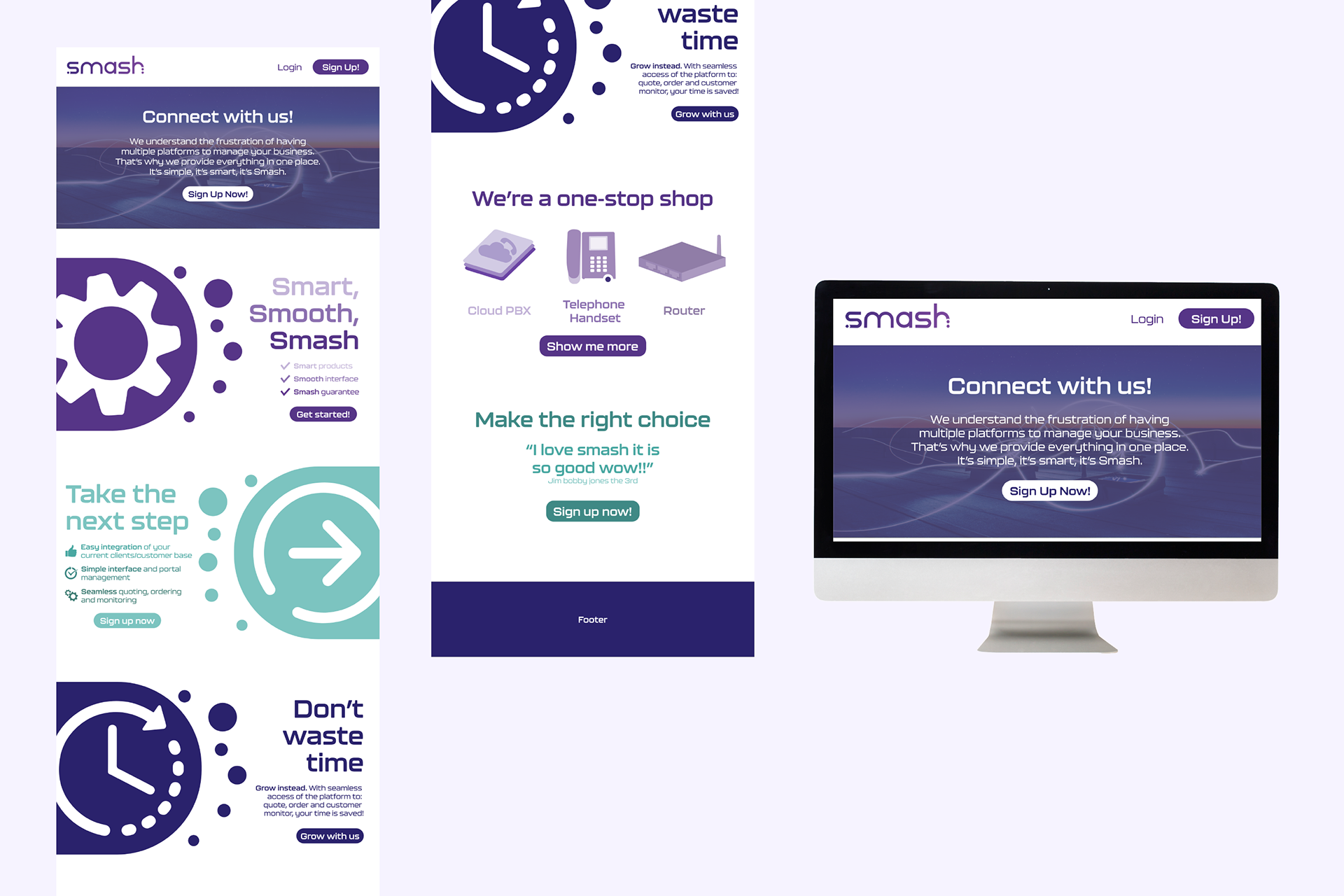 Single Page Website