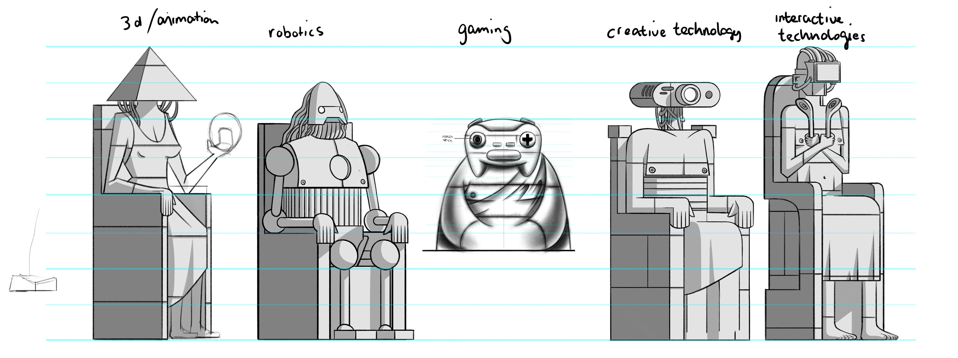Character design - Luc Petterson