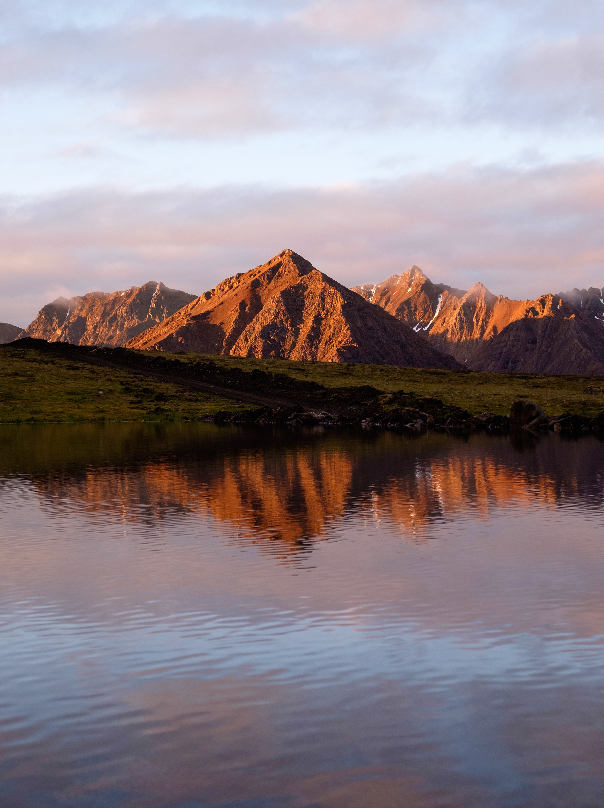 The Orange. On the Traditional Territory of the First Nation of Na-Cho Nyak Dun.