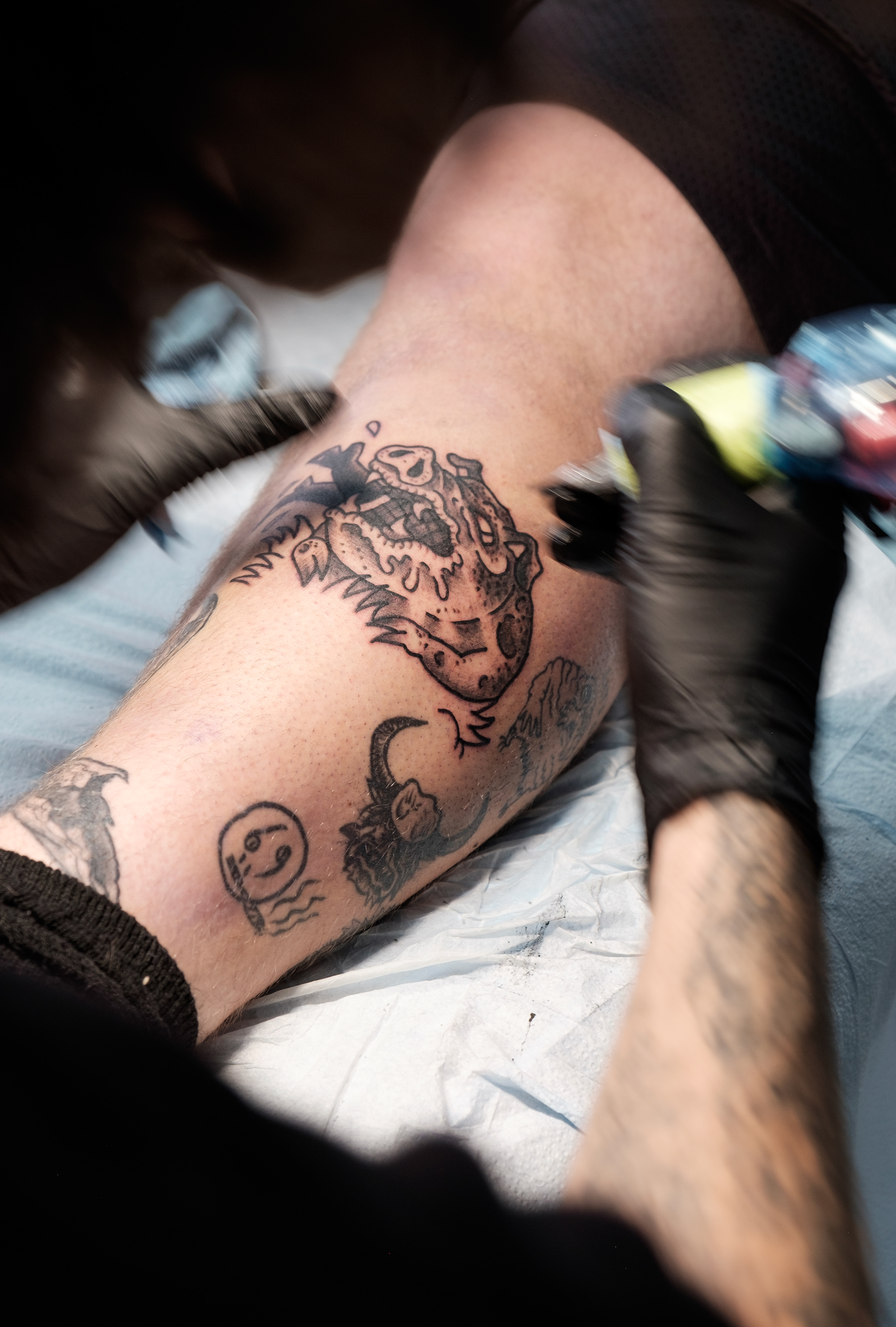 Serotonin Tattoos. Parts of the process, microblading and tattooing. On the Traditional Territories of the Ta'an Kwäch'än Council and Kwanlin Dün First Nation