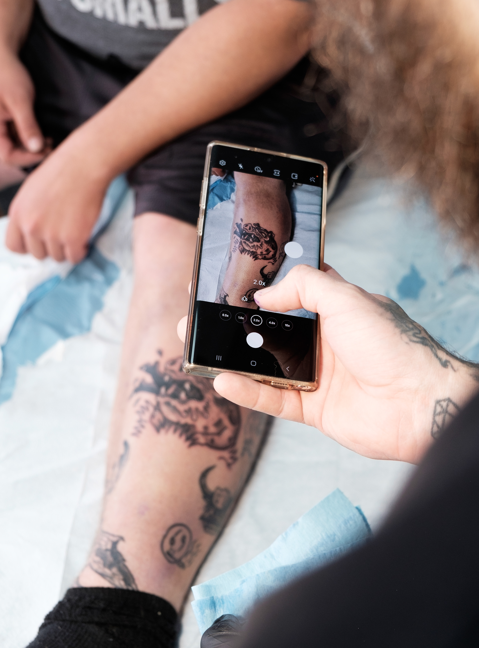 Serotonin Tattoos. Parts of the process, microblading and tattooing. On the Traditional Territories of the Ta'an Kwäch'än Council and Kwanlin Dün First Nation