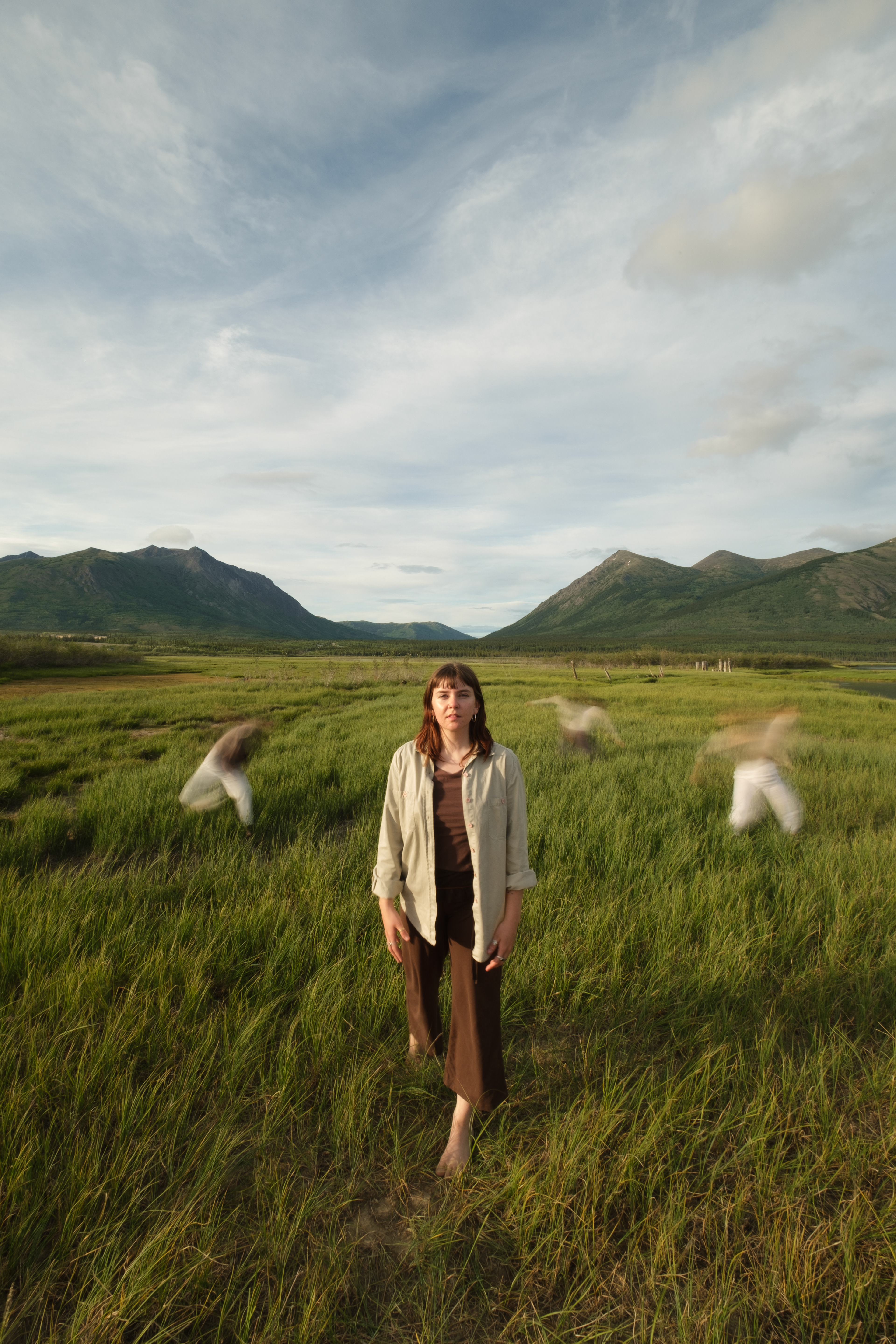 Way of the Wind promo shoot with Celeste et al. Collective. Stoked to have been a small part of this absolutely stunning dance production that raised the bar for stage performance in Yukon. On the Traditional Territory of Carcross/Tagish First Nation. While shooting, we learned that this is a bird nesting site. We left promptly - please don't follow in our footsteps! Don't want to disturb them.