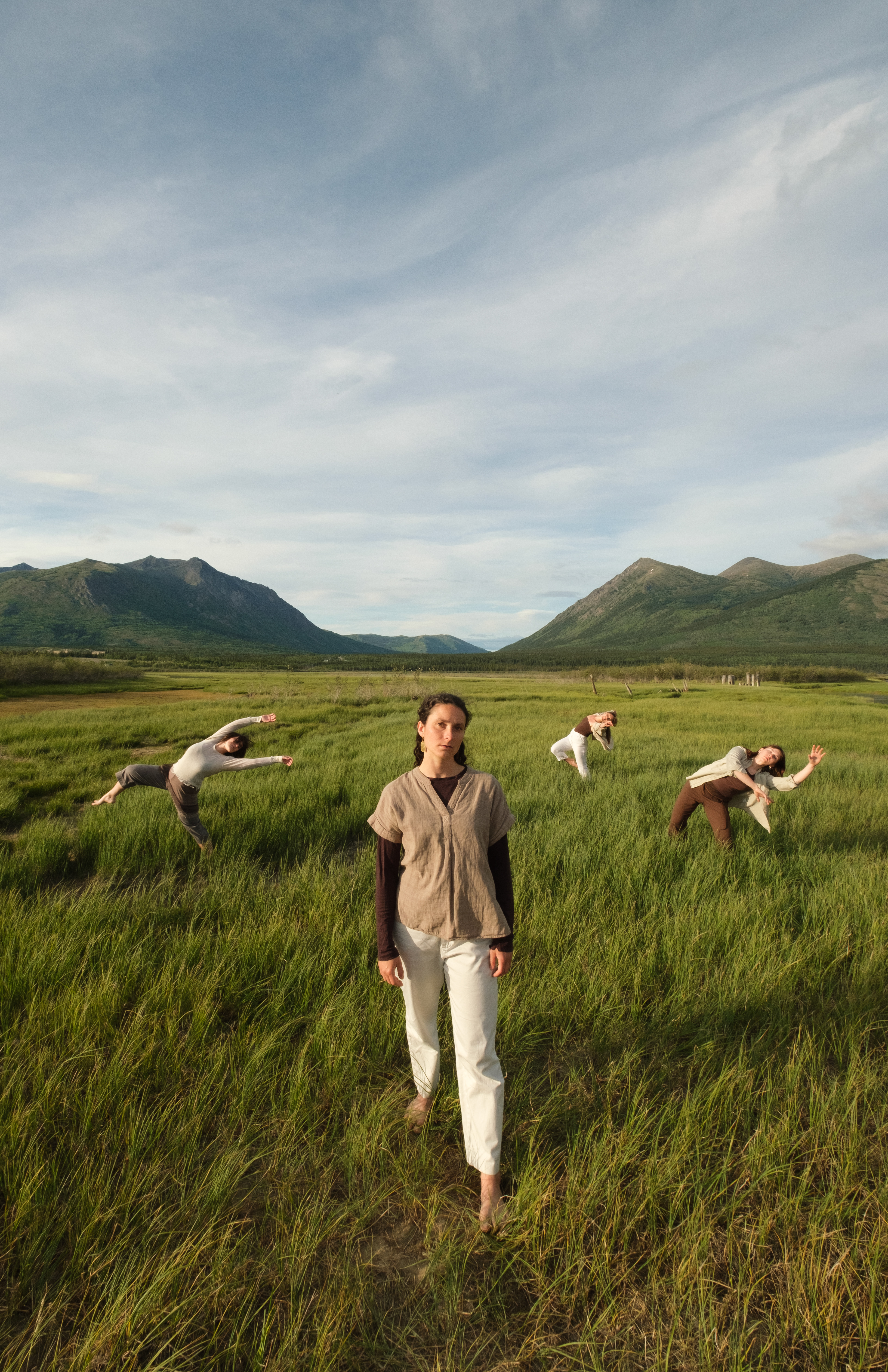 Way of the Wind promo shoot with Celeste et al. Collective. Stoked to have been a small part of this absolutely stunning dance production that raised the bar for stage performance in Yukon. On the Traditional Territory of Carcross/Tagish First Nation. While shooting, we learned that this is a bird nesting site. We left promptly - please don't follow in our footsteps! Don't want to disturb them.