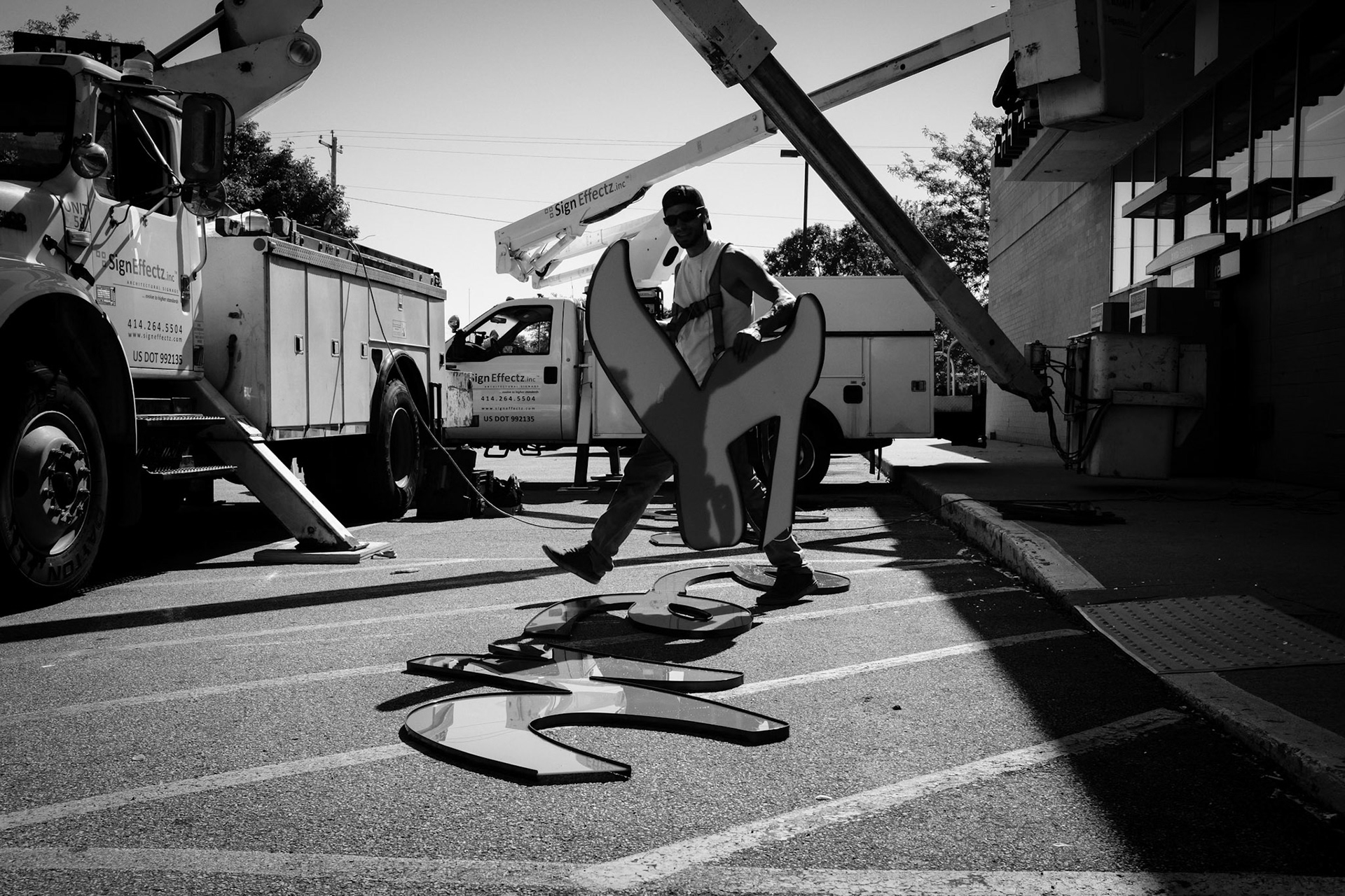 Man with letter (Where do I come up with these captions?)   #LifeInOshkosh