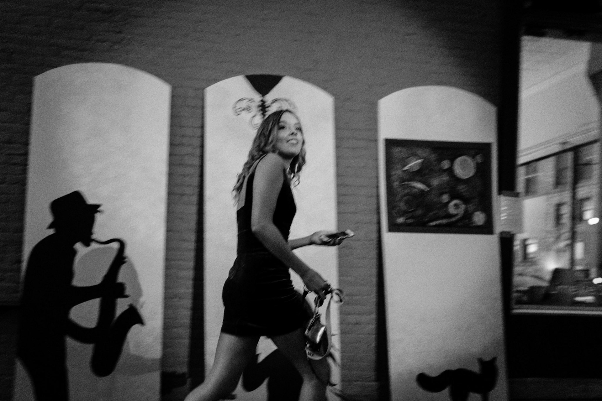 Saxophone, Woman and a Cat   #LifeInOshkosh