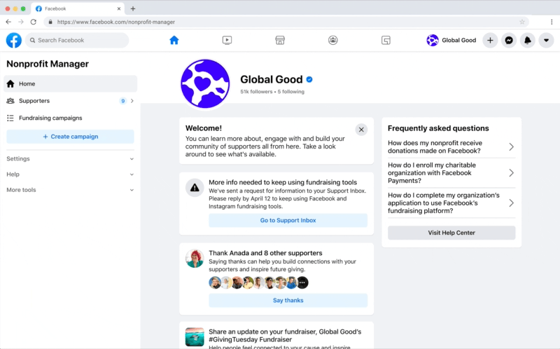 Education Resource Prototype (Nonprofit Manager)