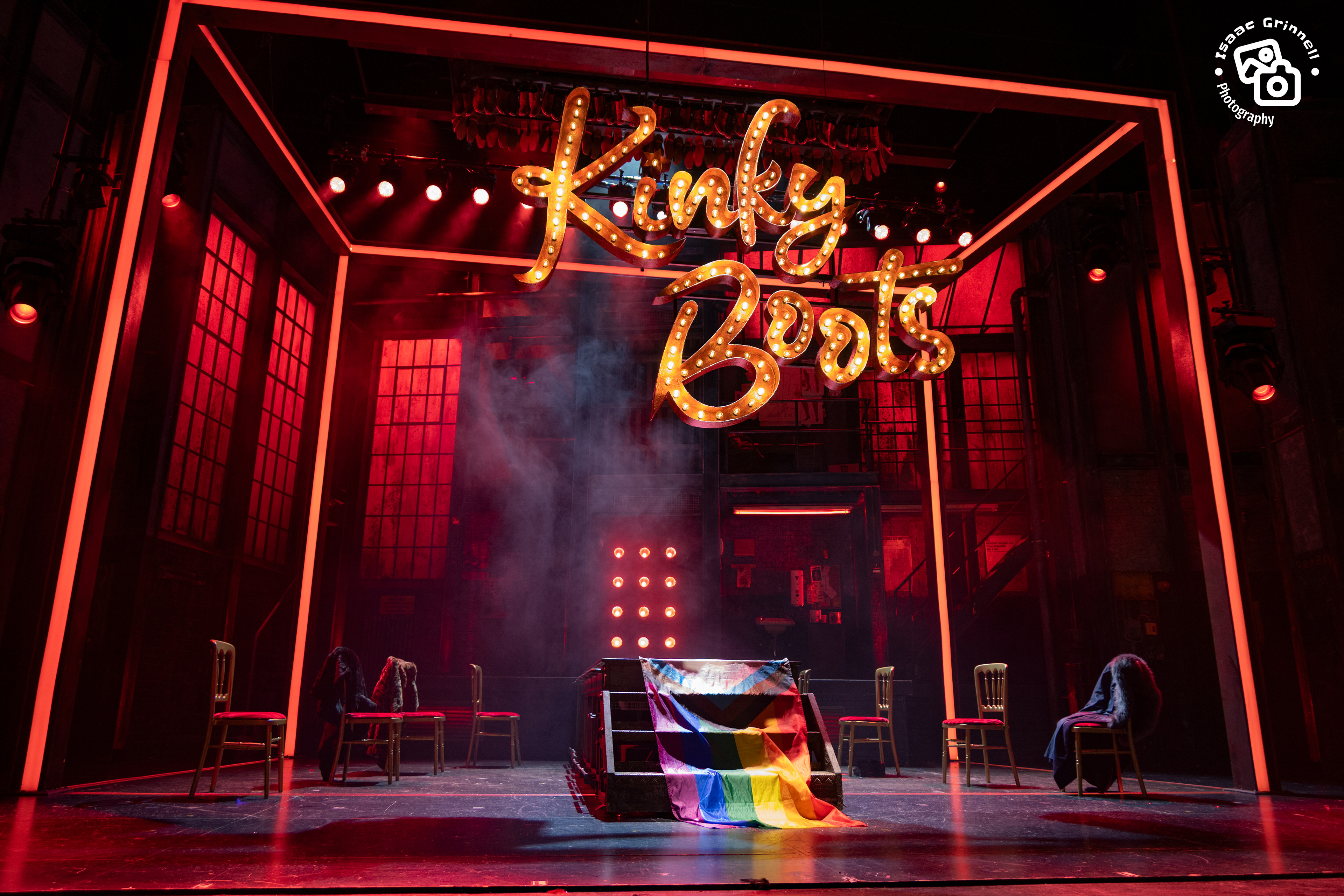 The Made at Curve Kinky Boots stage