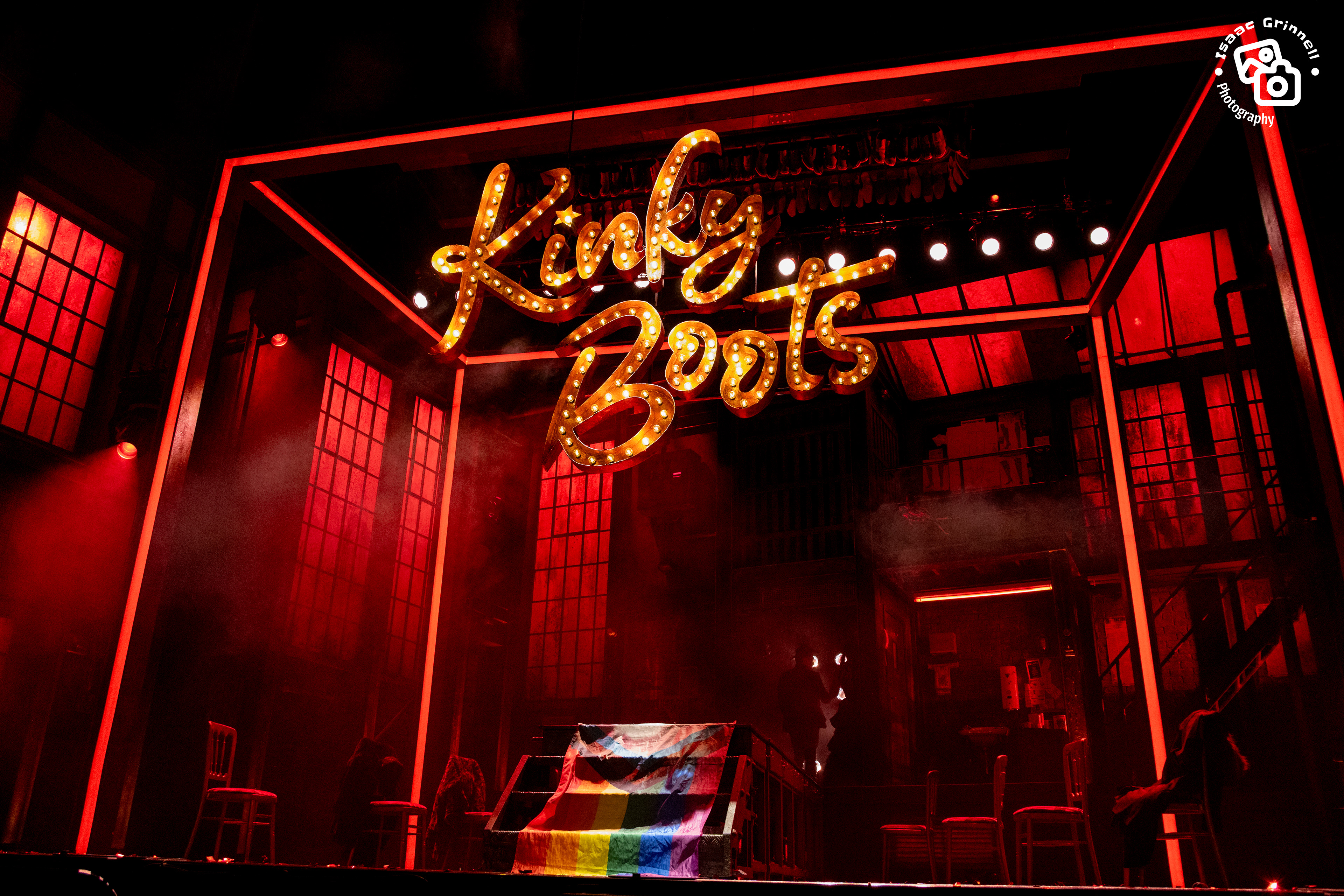 The Made at Curve Kinky Boots stage