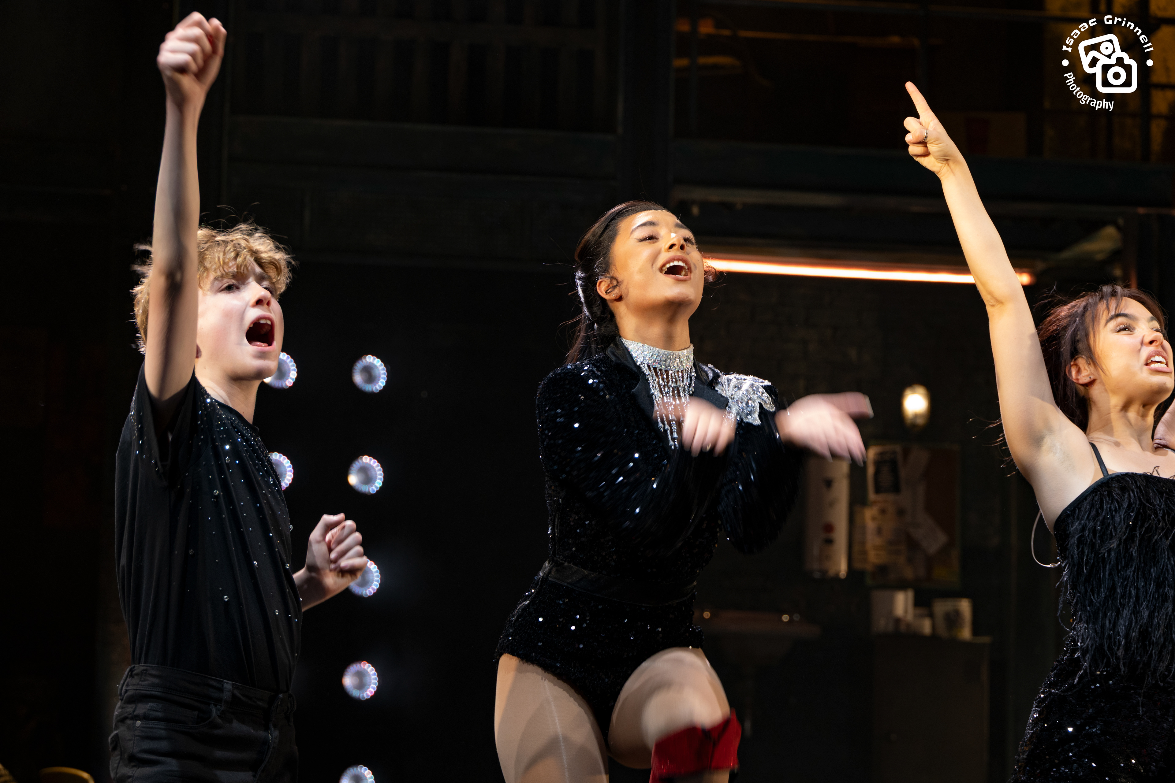 The cast of the 2025 UK Tour of Kinky Boots