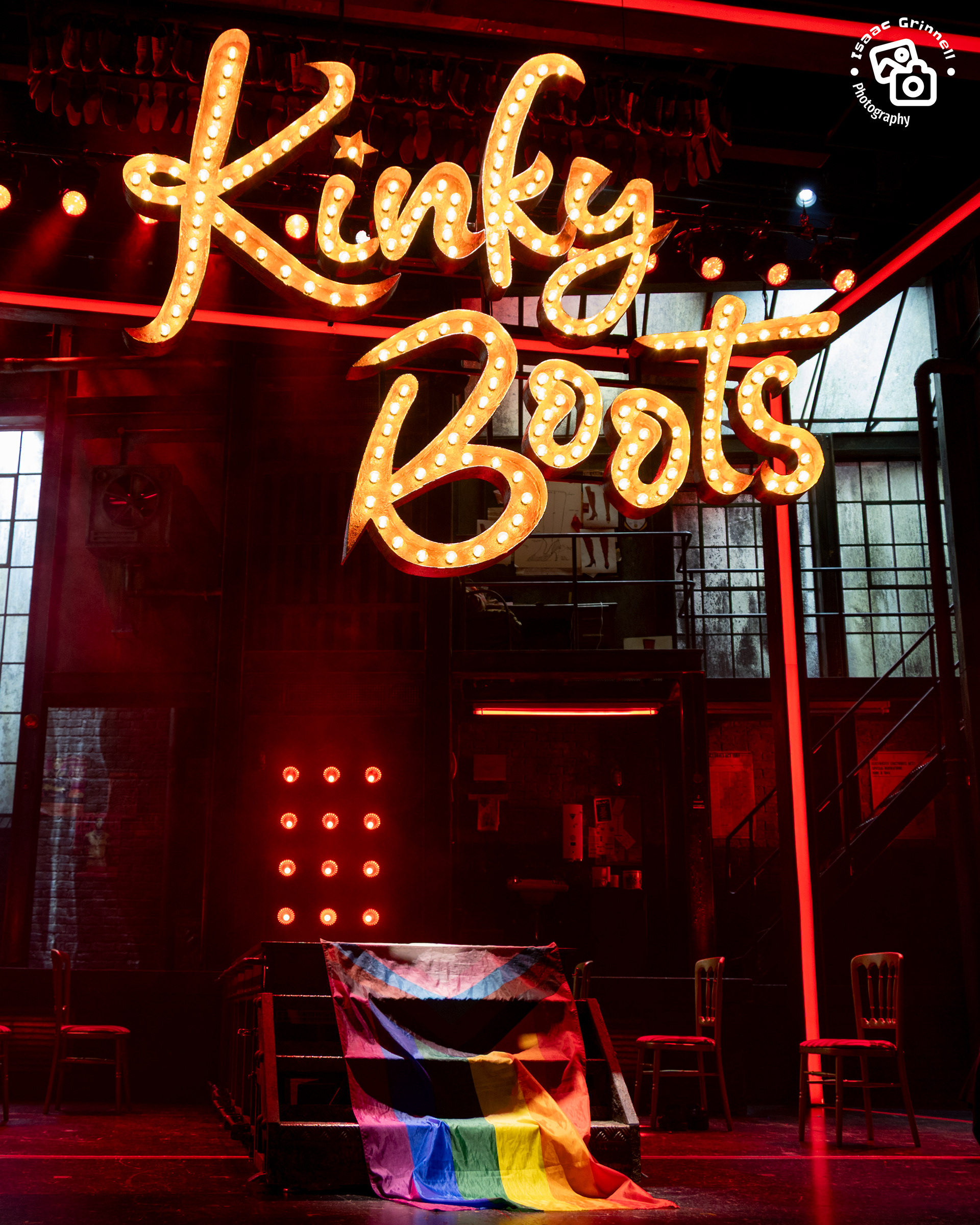 The Made at Curve Kinky Boots stage
