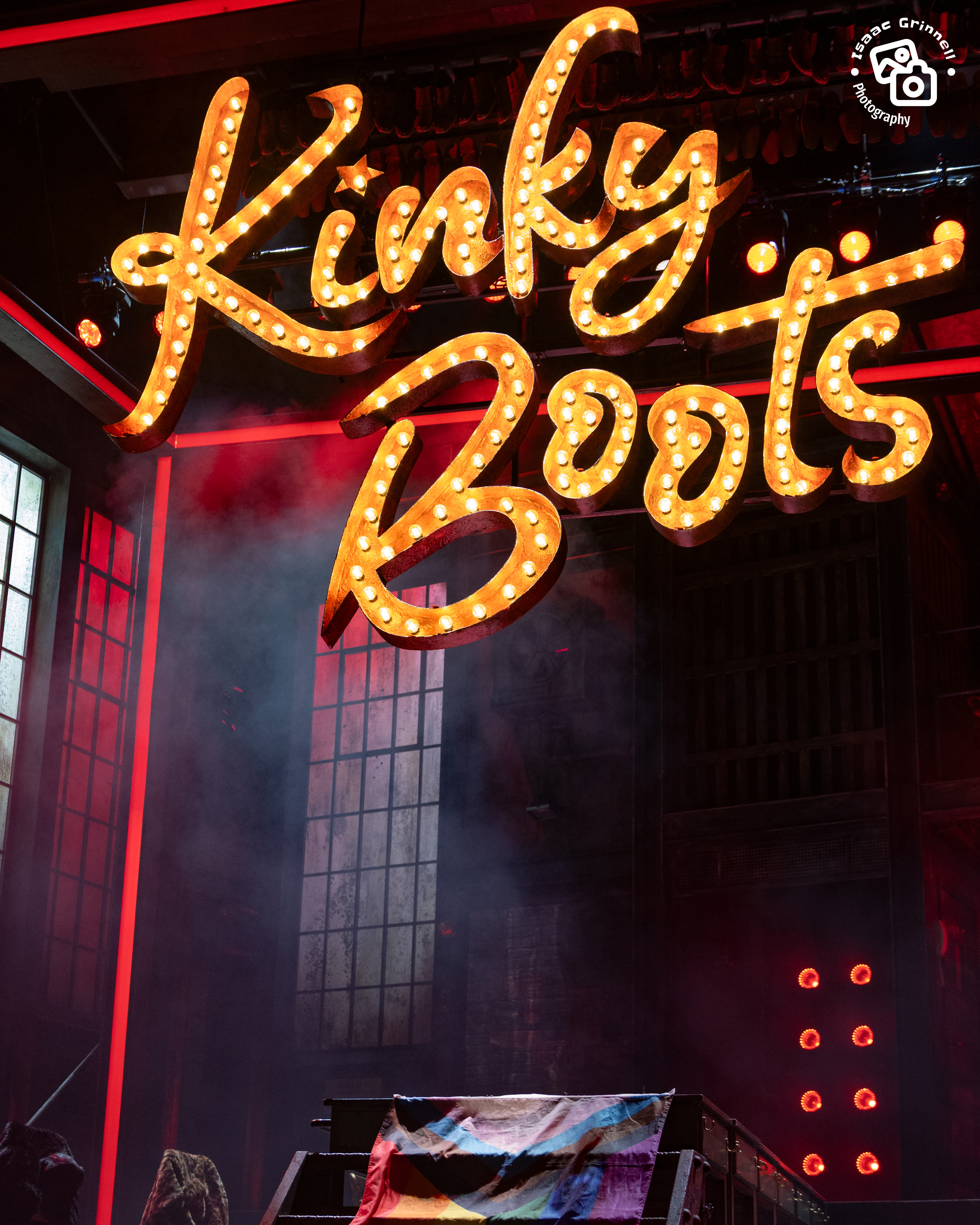 The Made at Curve Kinky Boots stage