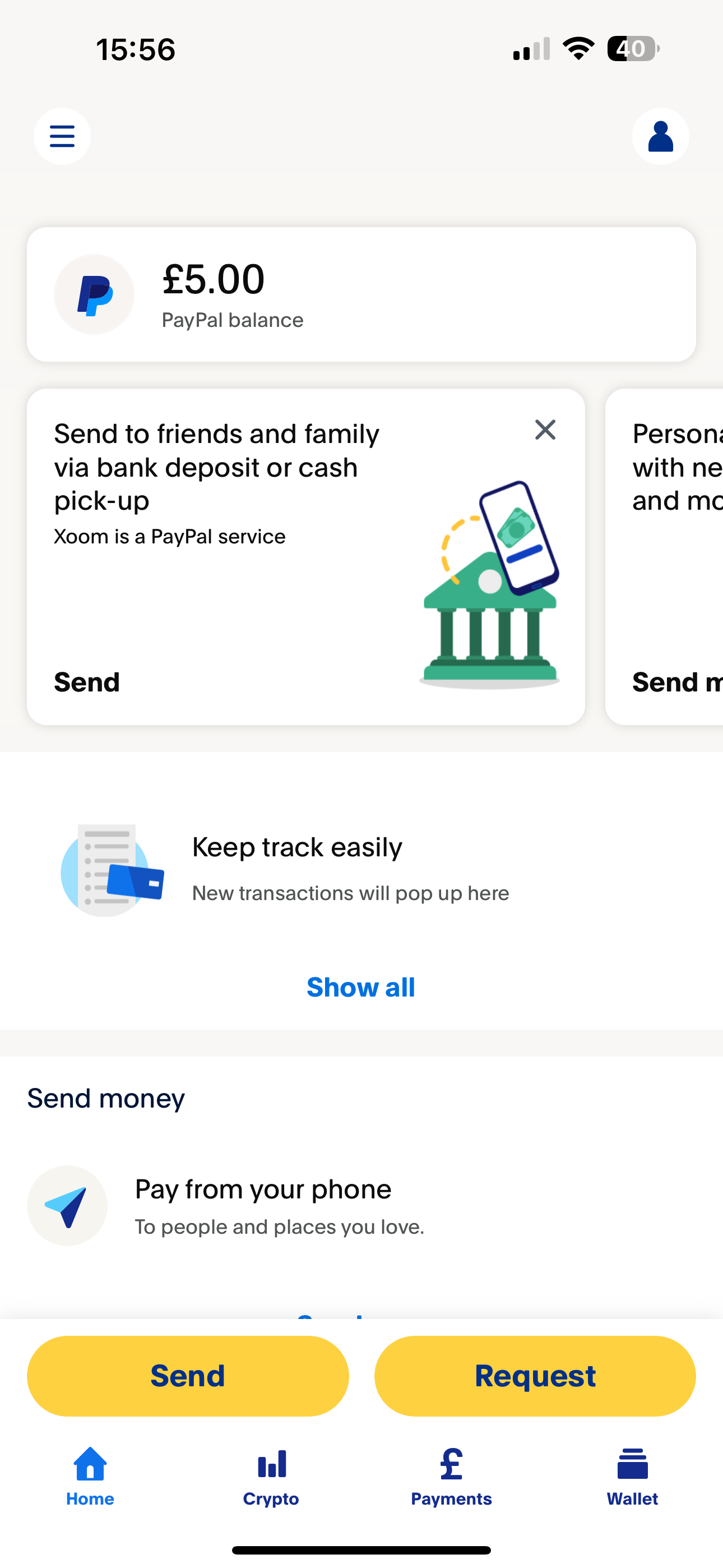 Light Paypal screen in Dark Mode enabled
