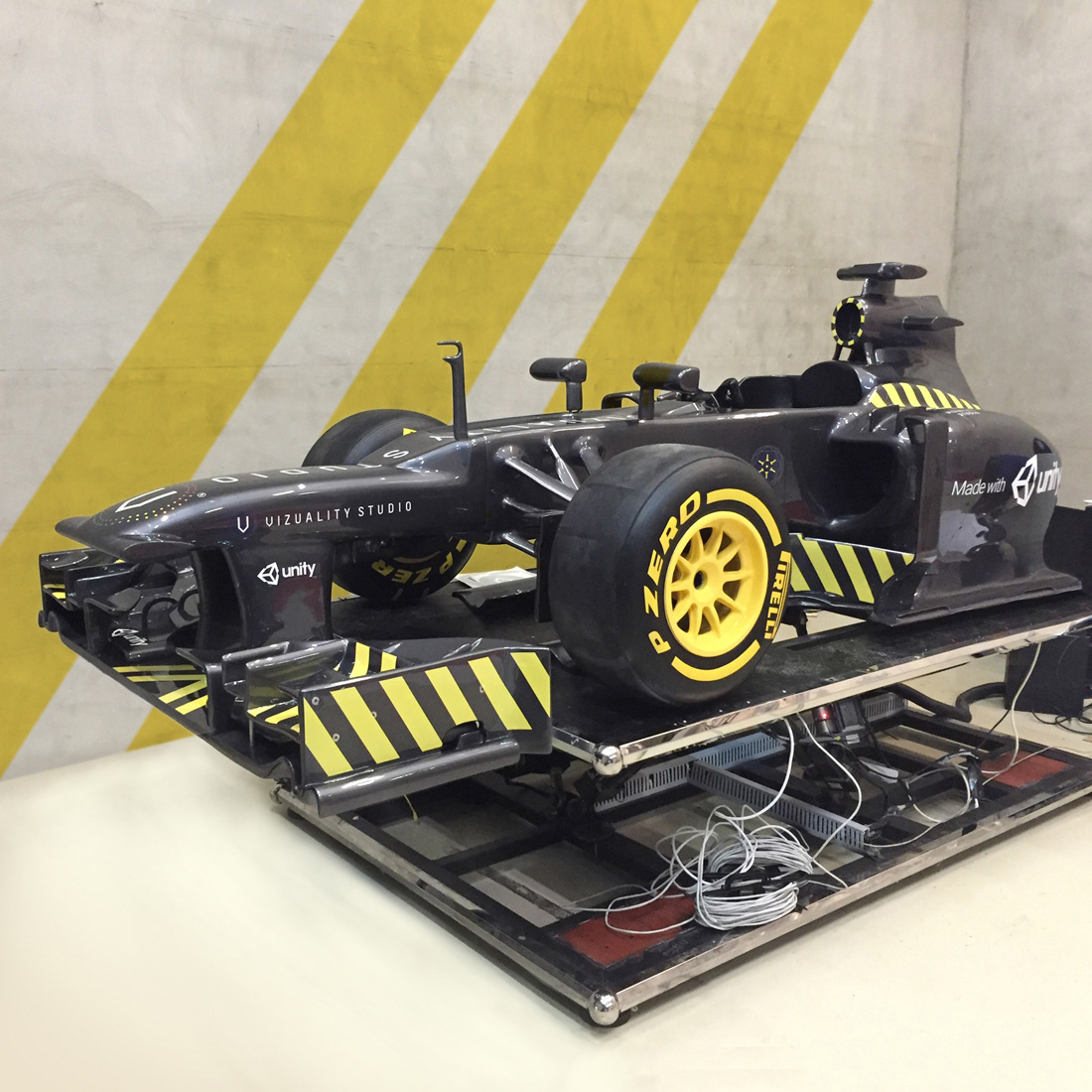 F1 VR simulator graphics