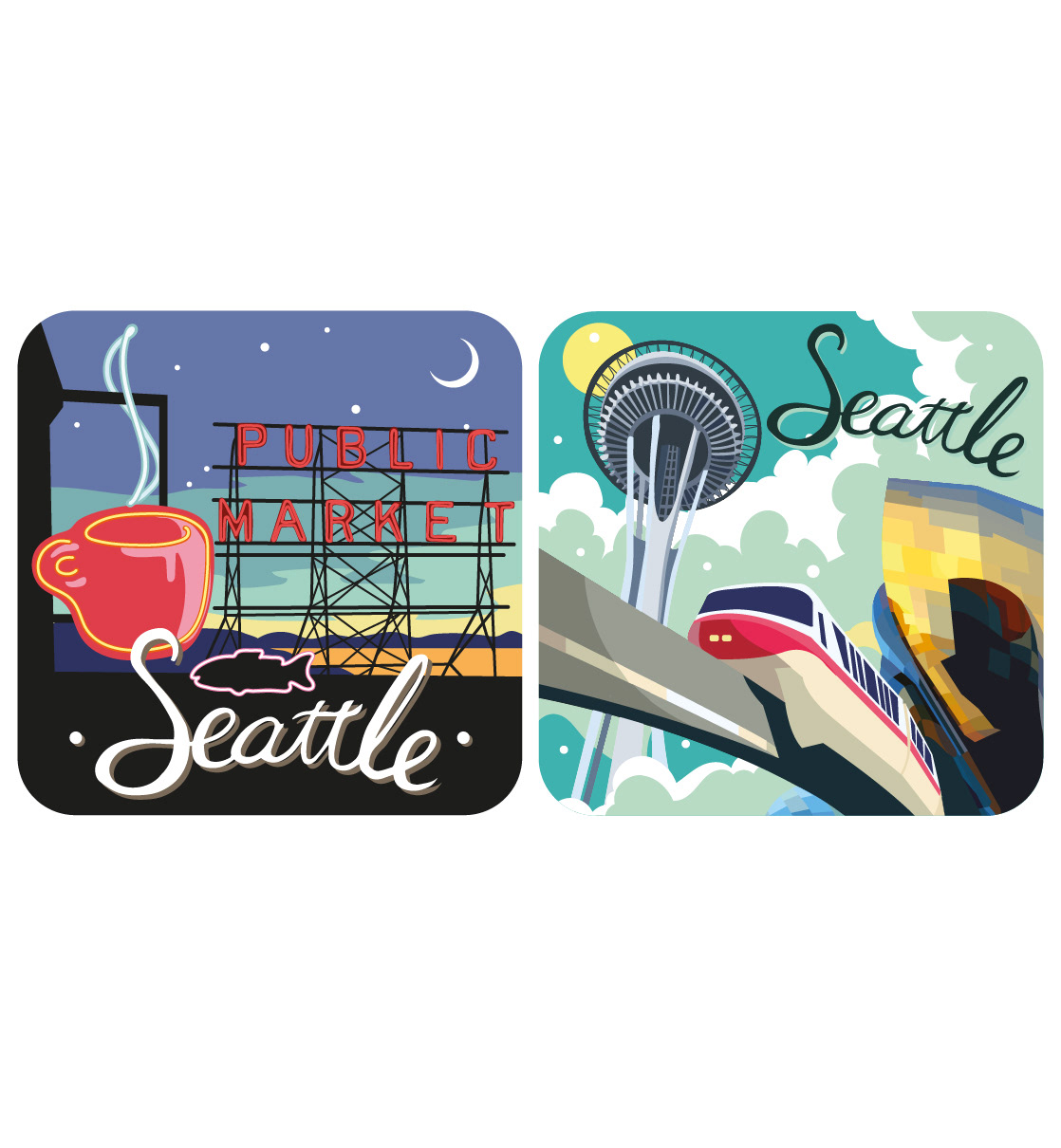 Seattle Coaster Design