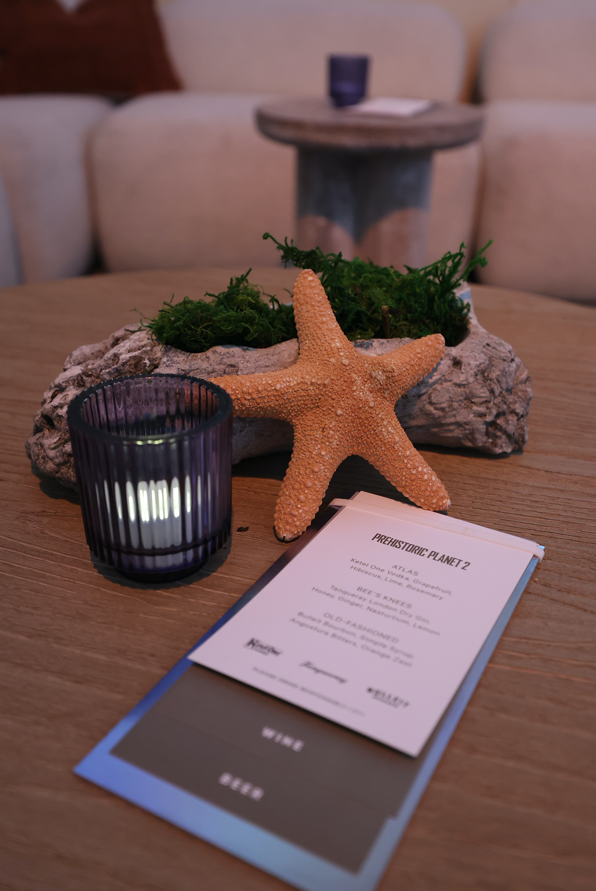 Prehistoric Planet Menu