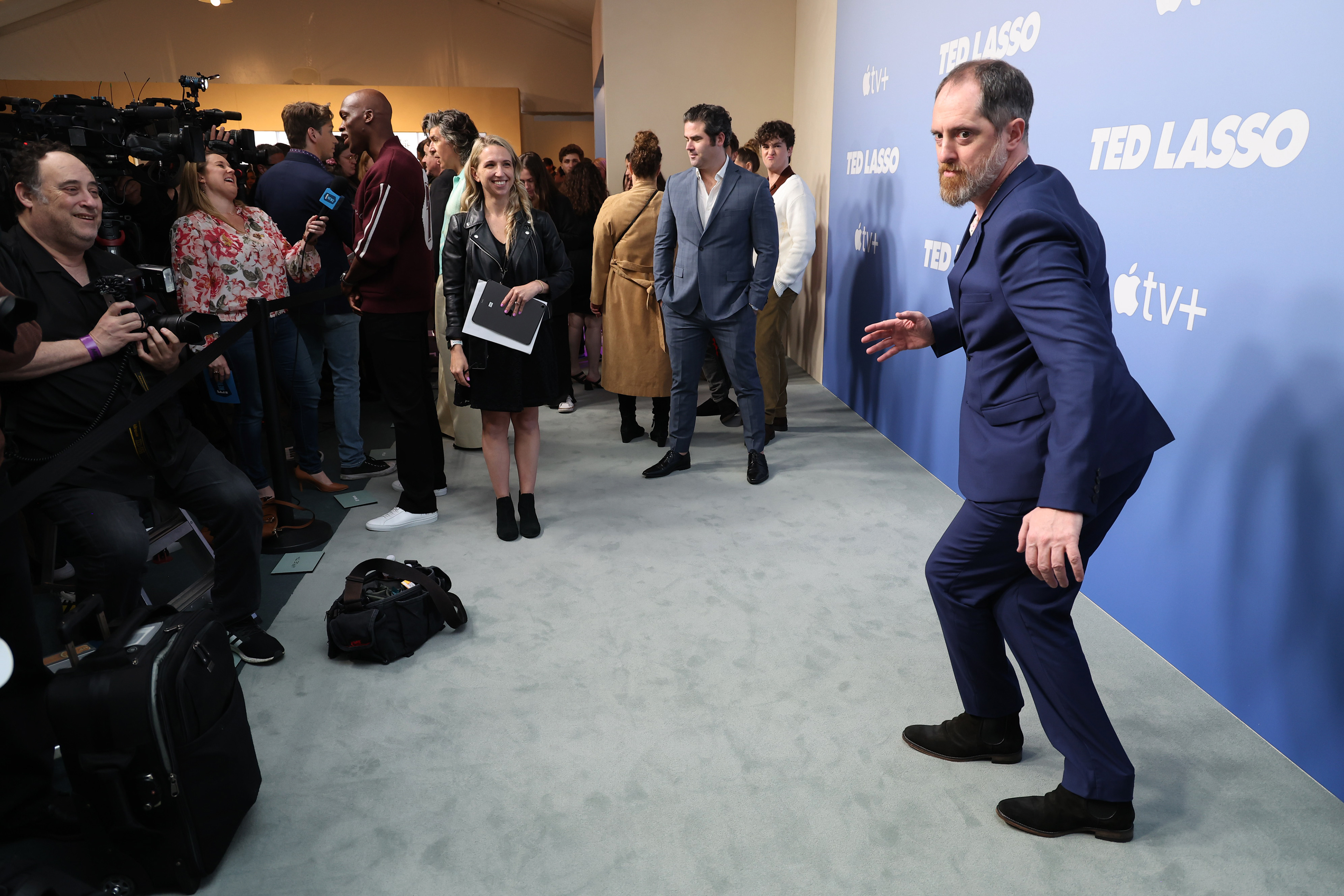 Ted Lasso Step & Repeat