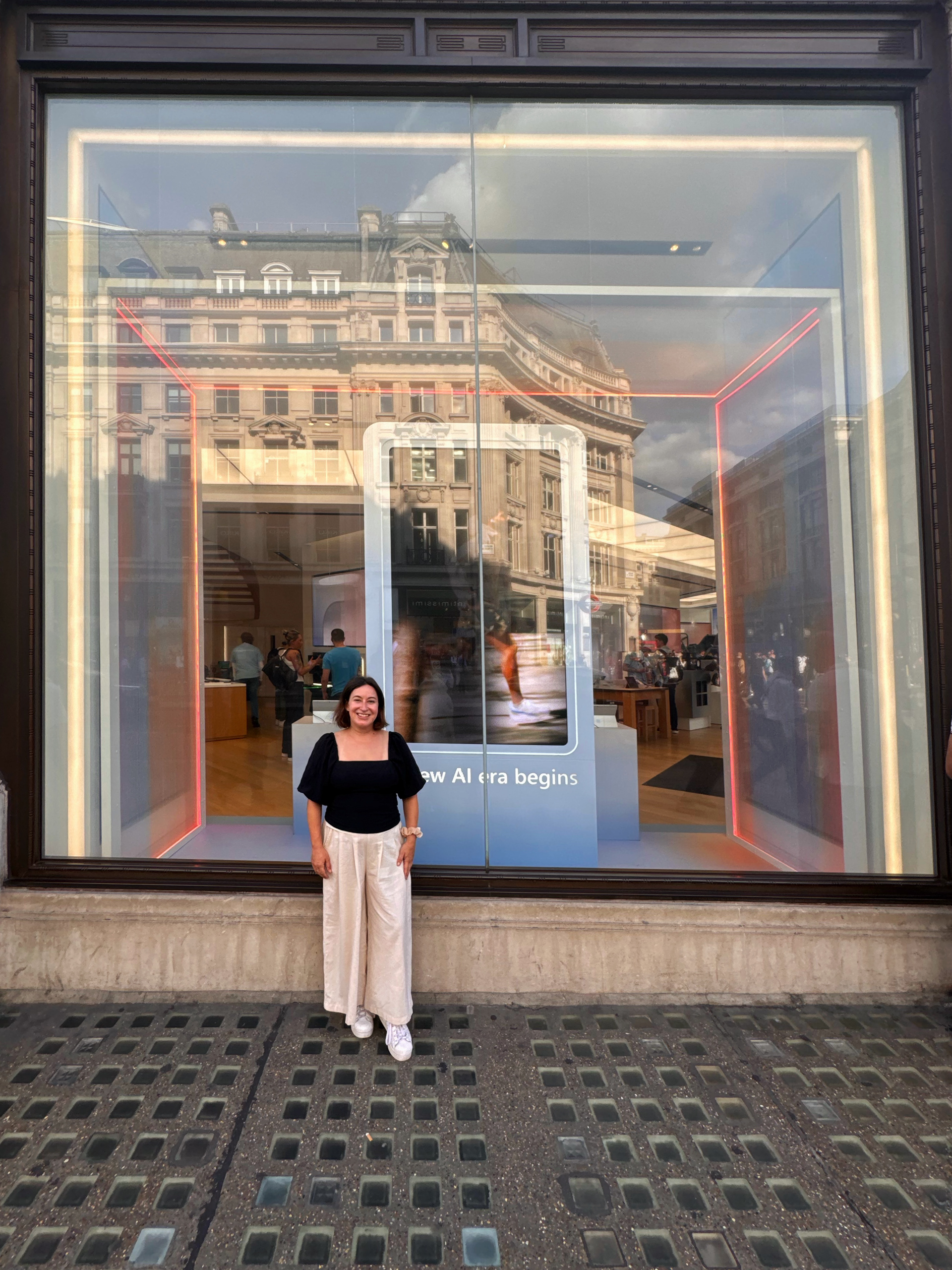 Store Front in London Microsoft Experience Center
