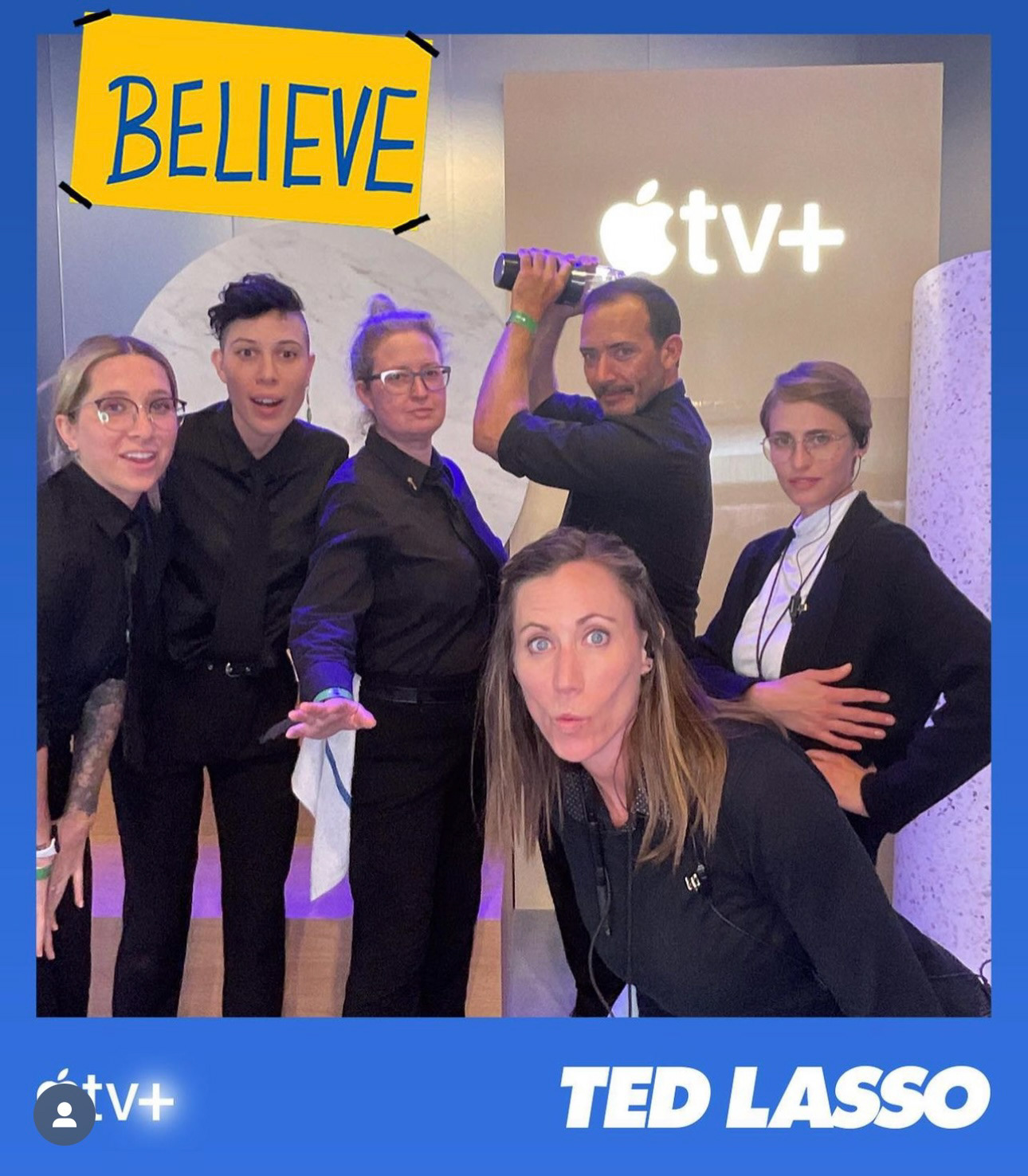 Ted Lasso Photobooth w/digital overlay