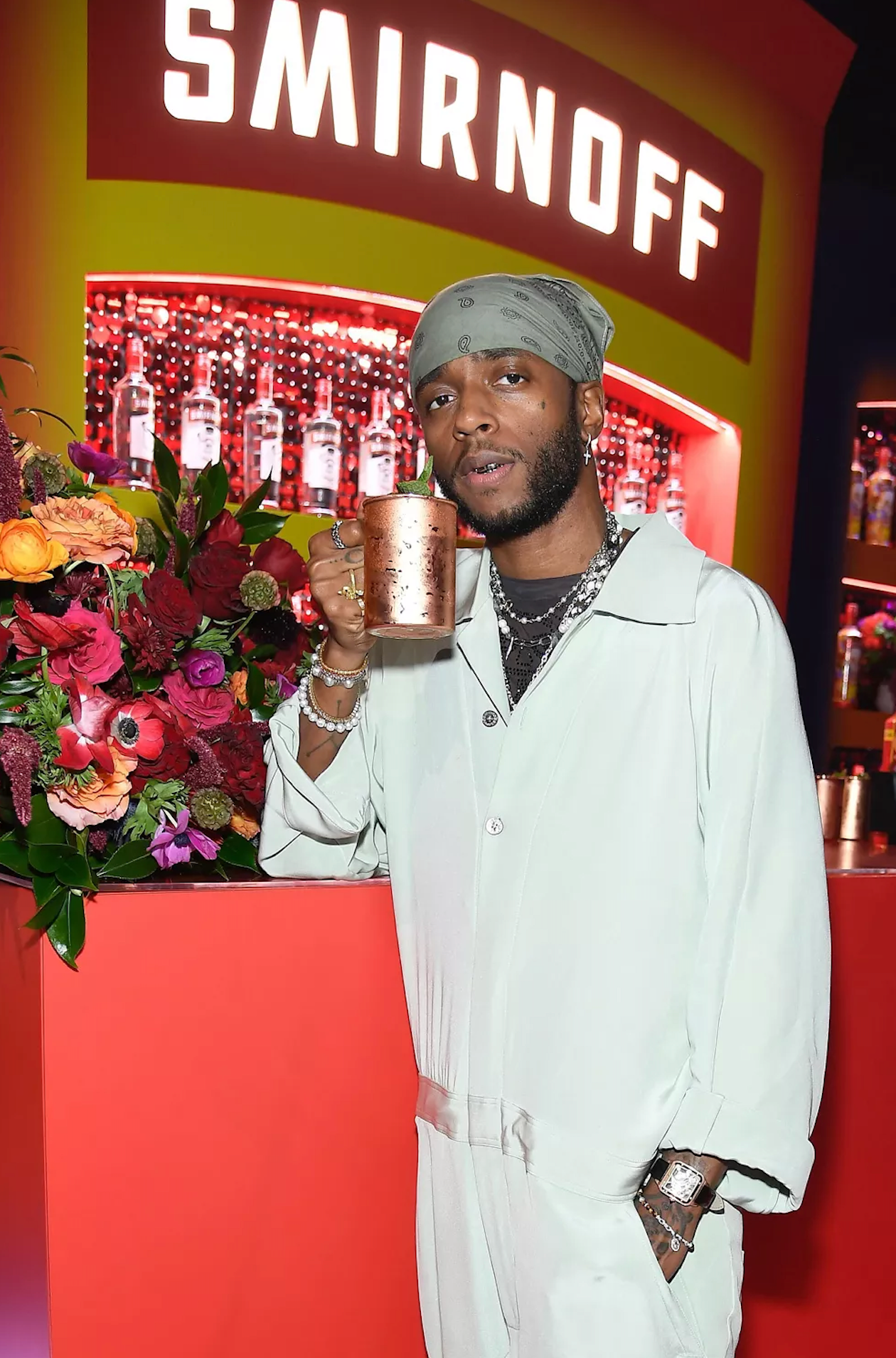 6LACK Celebrates GRAMMY Nomination with Smirnoff at Official After Party in Los Angeles