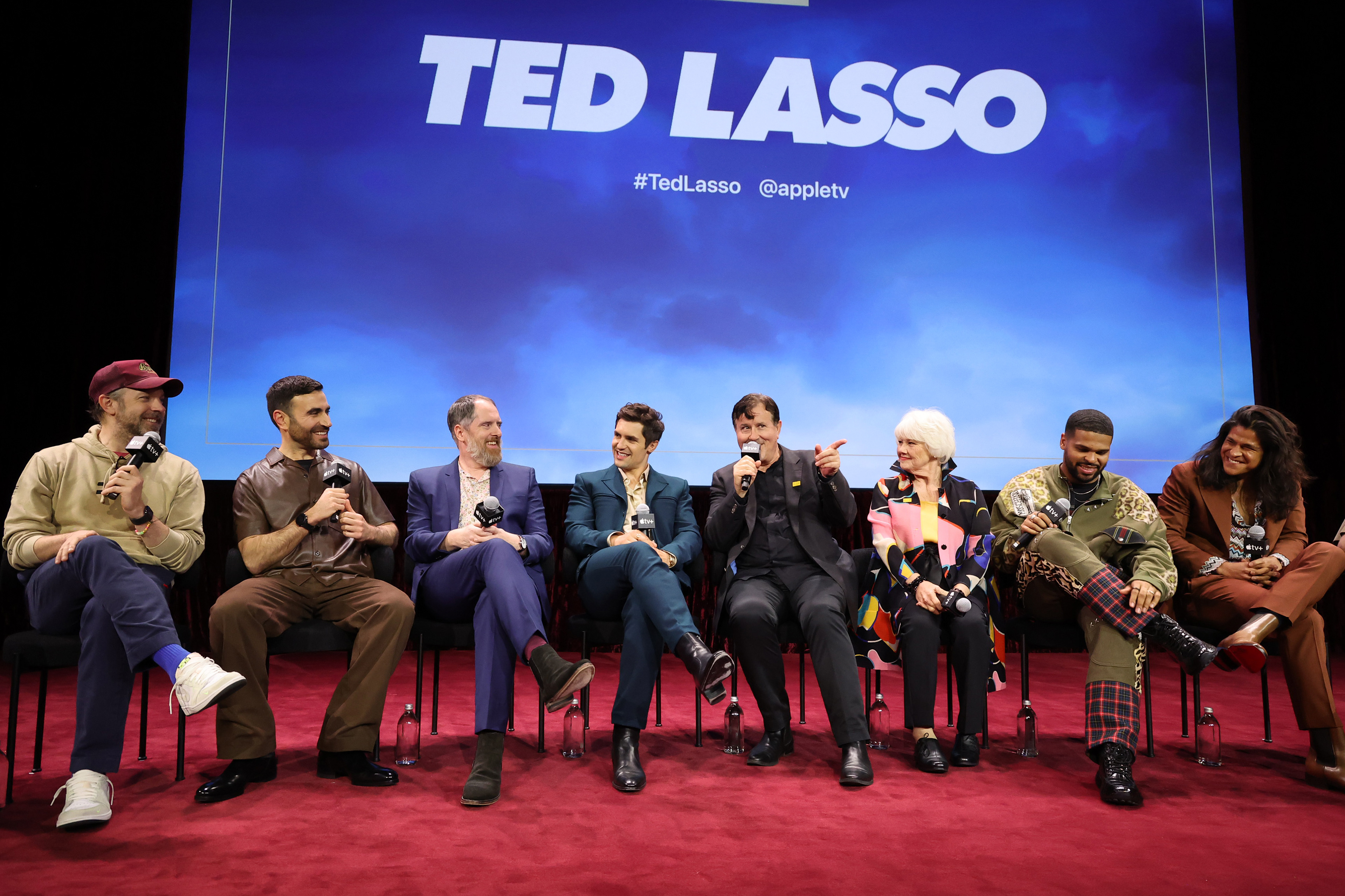 Ted Lasso Q&A w/Digital Backdrop