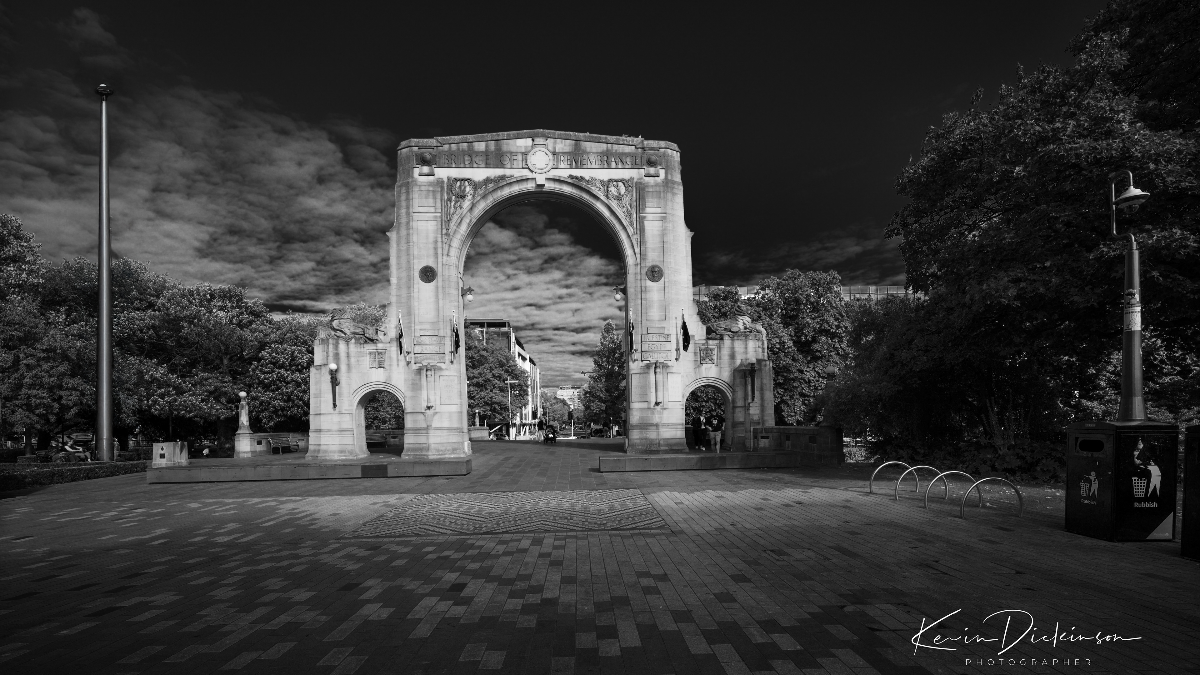 Bridge of Remembrance. Christchurch. NZ
