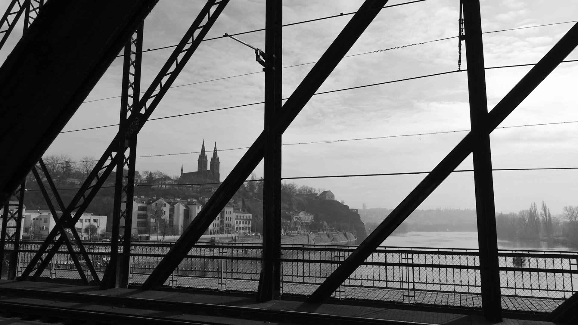 Železniční most, Praha