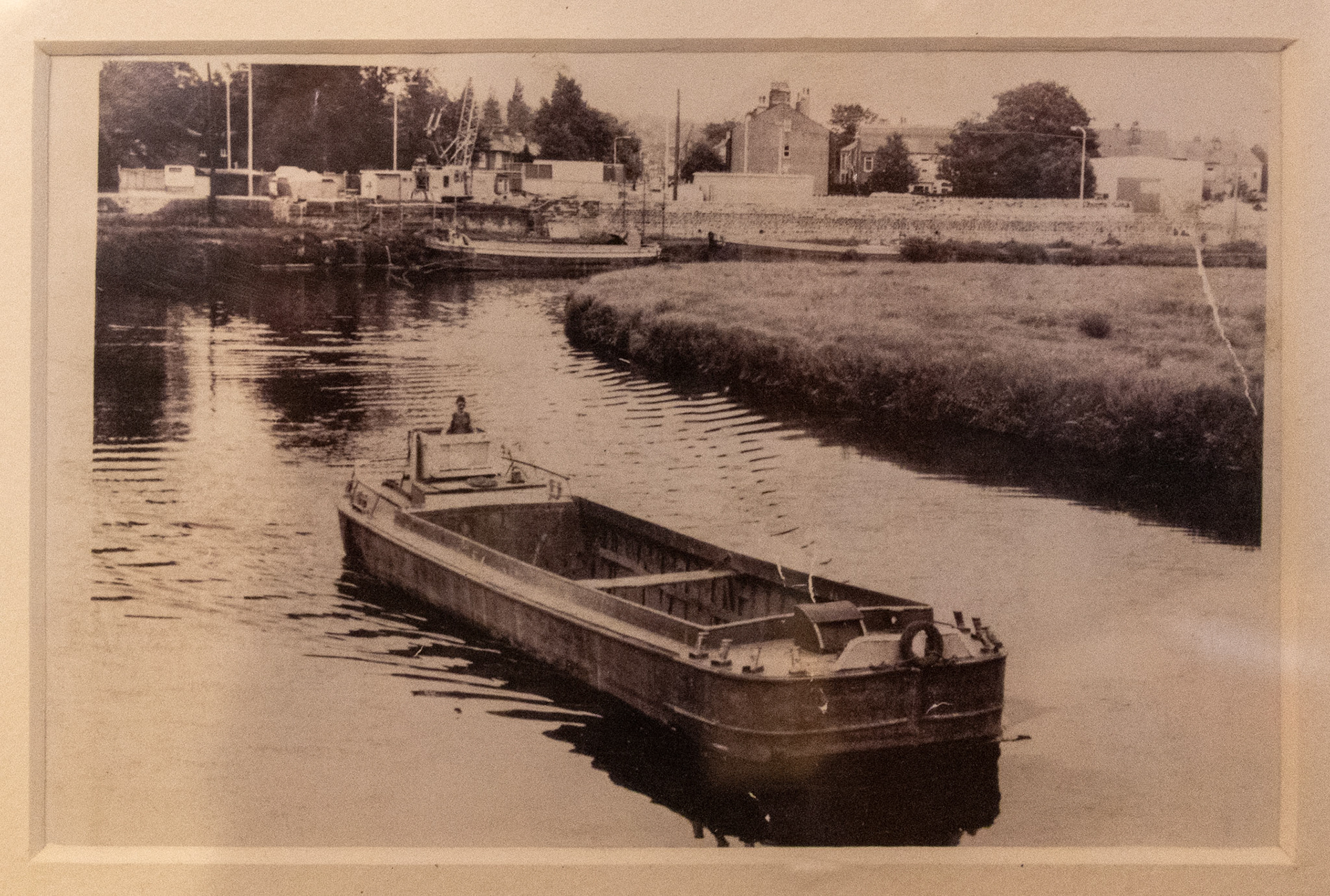 Marjorie R as a coal barge