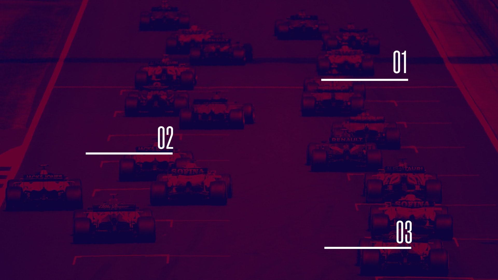 ServusTV Hohe Kunst FORMEL 1 OPENER Screens