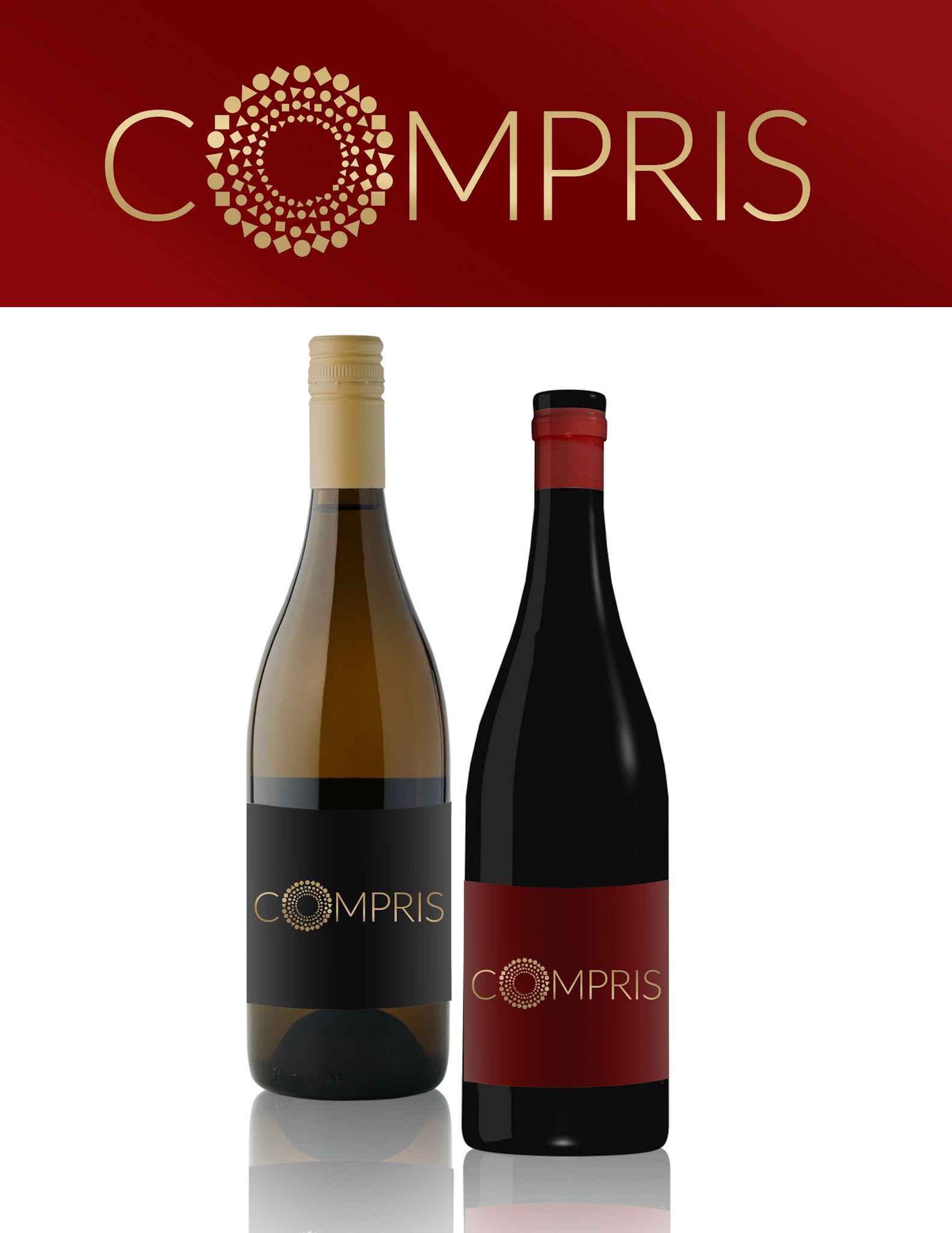 Compris Vinyard Logo and Label