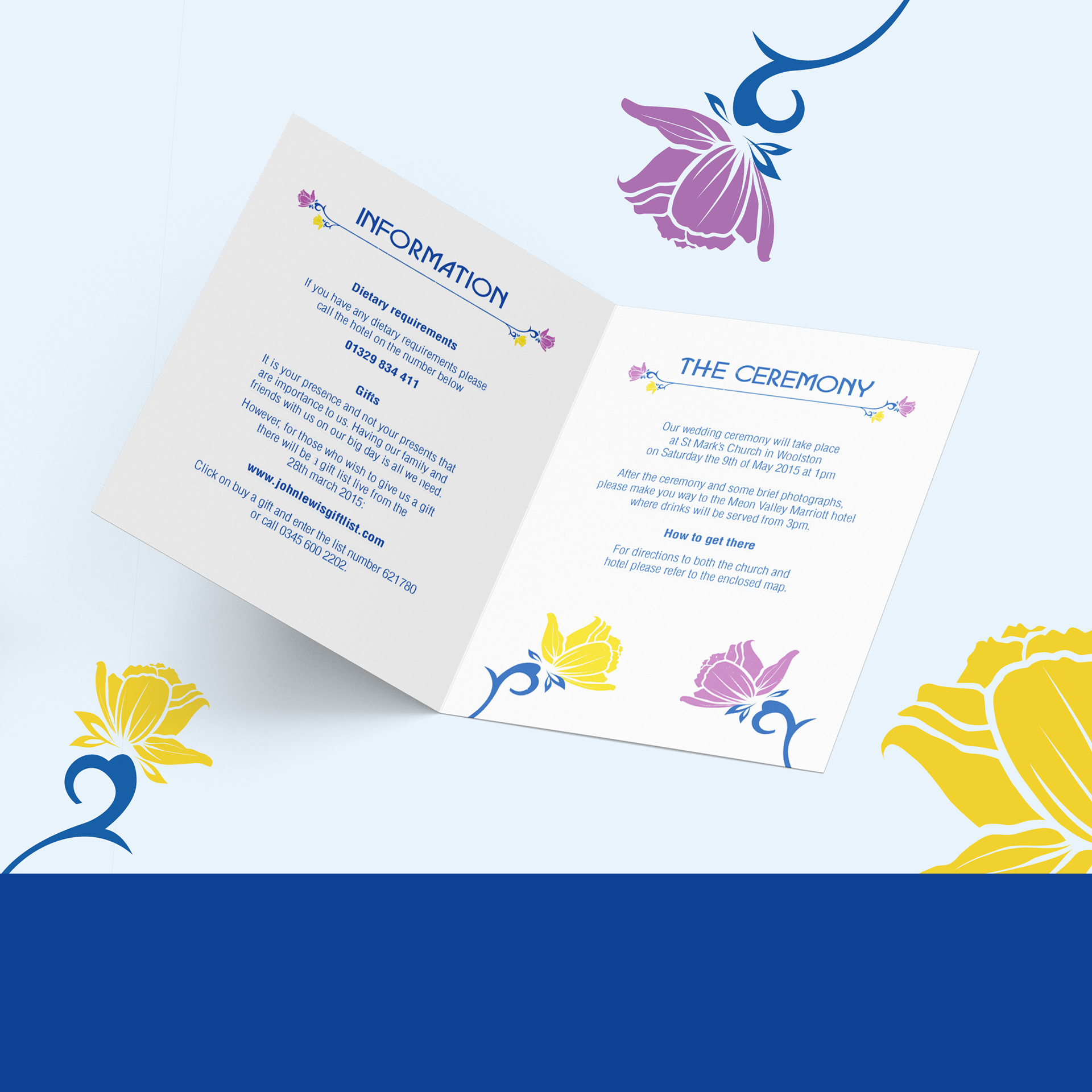 Wedding guide inside