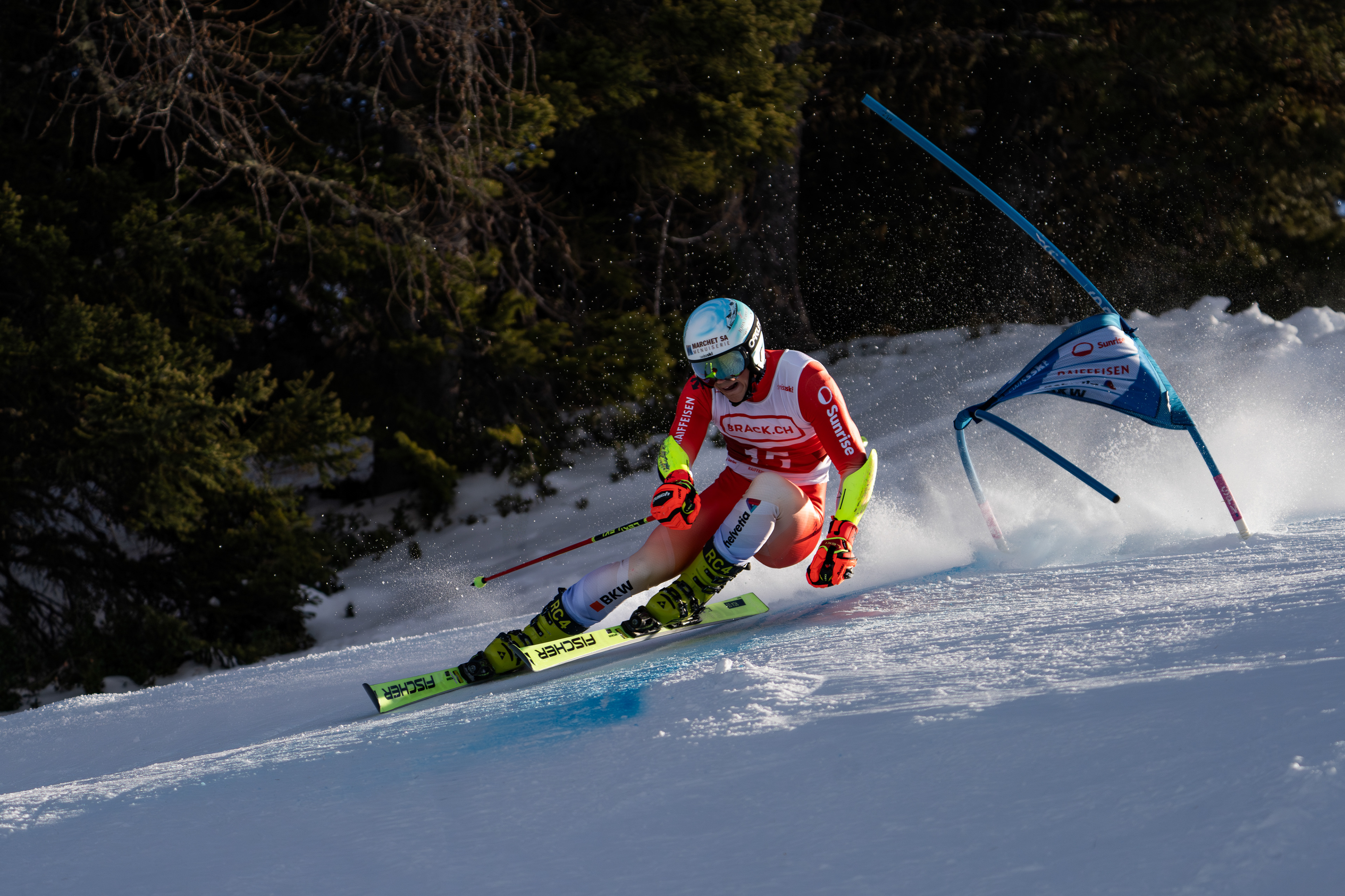 Gabin Janet, piste de l'ours, Haute Nendaz