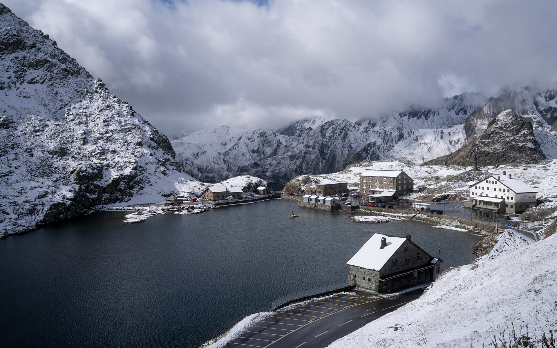 Col du Grand St Bernard, Valais, Suisse