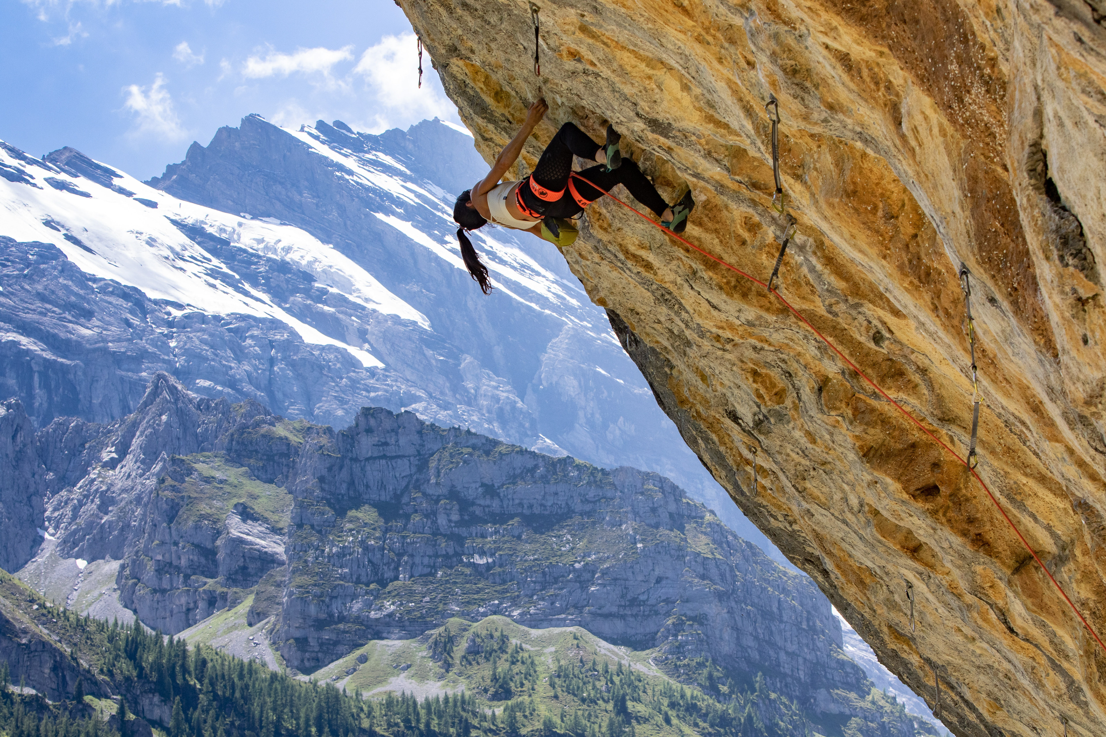 Katherine Choong et Jim Zimmermann, Murren, Suisse