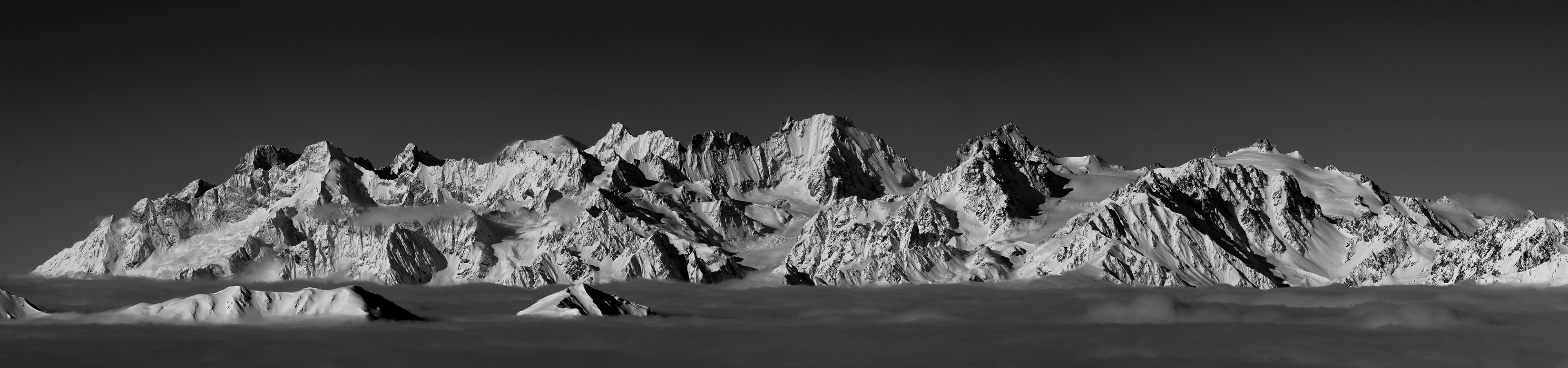 Verbier vue des Alps