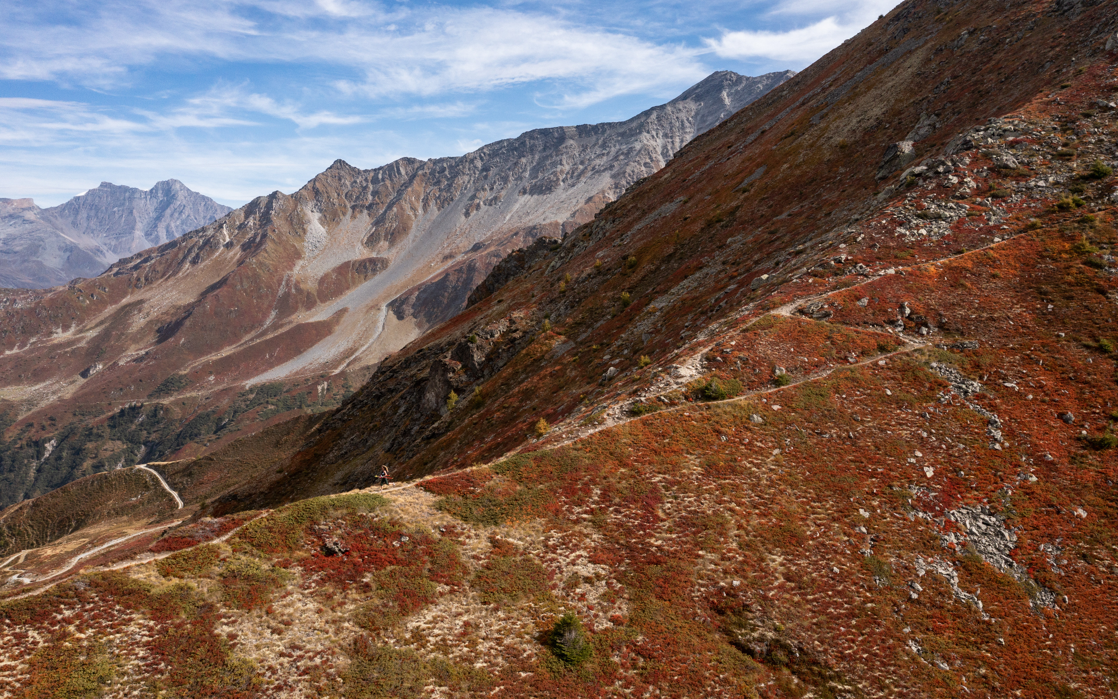 Trail running, Bruson, Verbier, Emma Bodkin